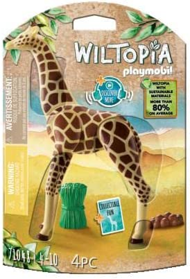 Playmobil- 71048 giraffa - wiltopia - fatto in materiali sostenibili - Playmobil