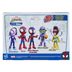 Marvel spidey e i suoi fantastici amici - collezione di action figure web squad - SPIDEY