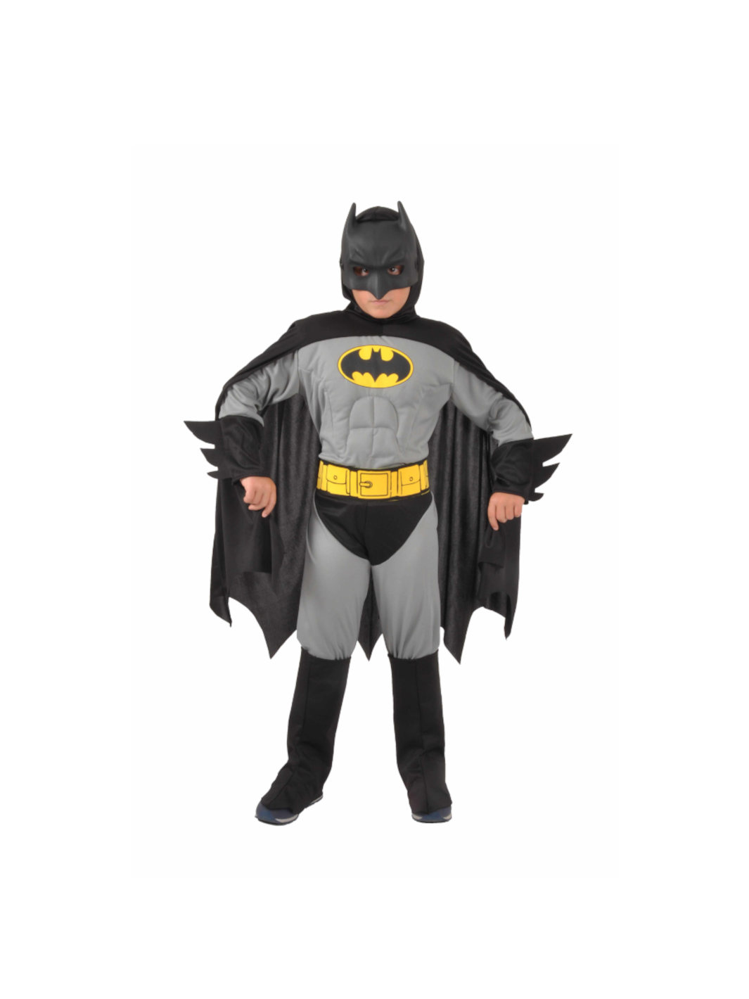 4 Braccialetti elastici Batman™: Accessori,e vestiti di carnevale