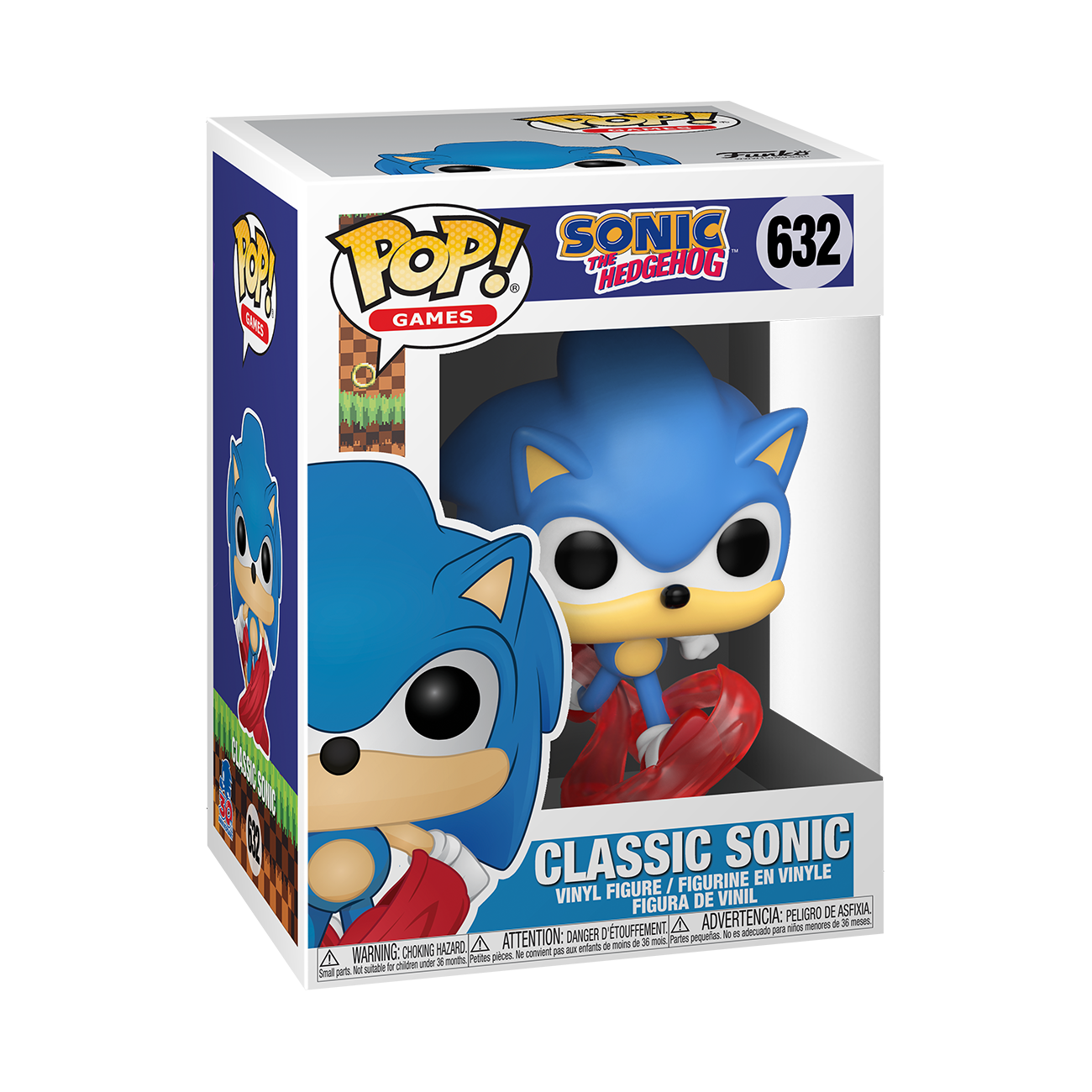 Pop games: sonic 30esimo anniversario- sonic che corre - Funko