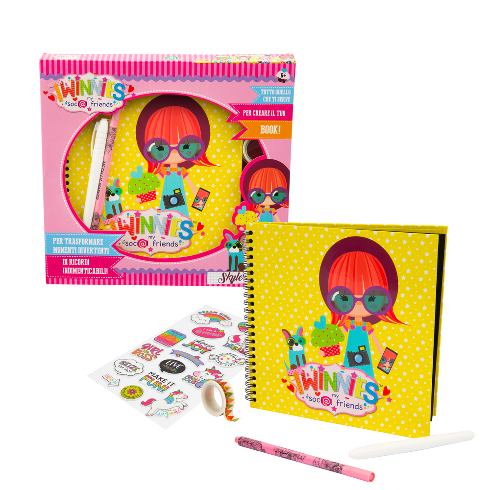 Twinnies book il kit per creare l'album dei tuoi ricordi - Toys Center