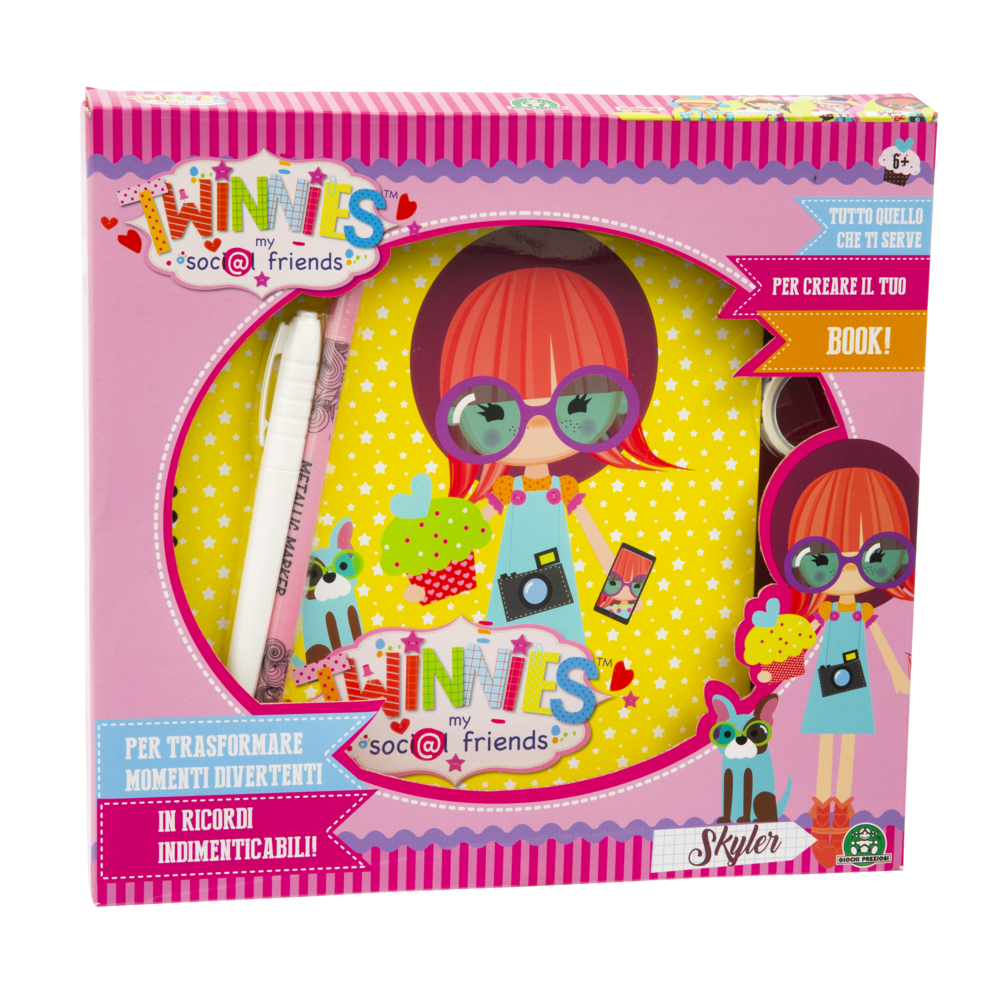 Twinnies book il kit per creare l'album dei tuoi ricordi - Toys Center