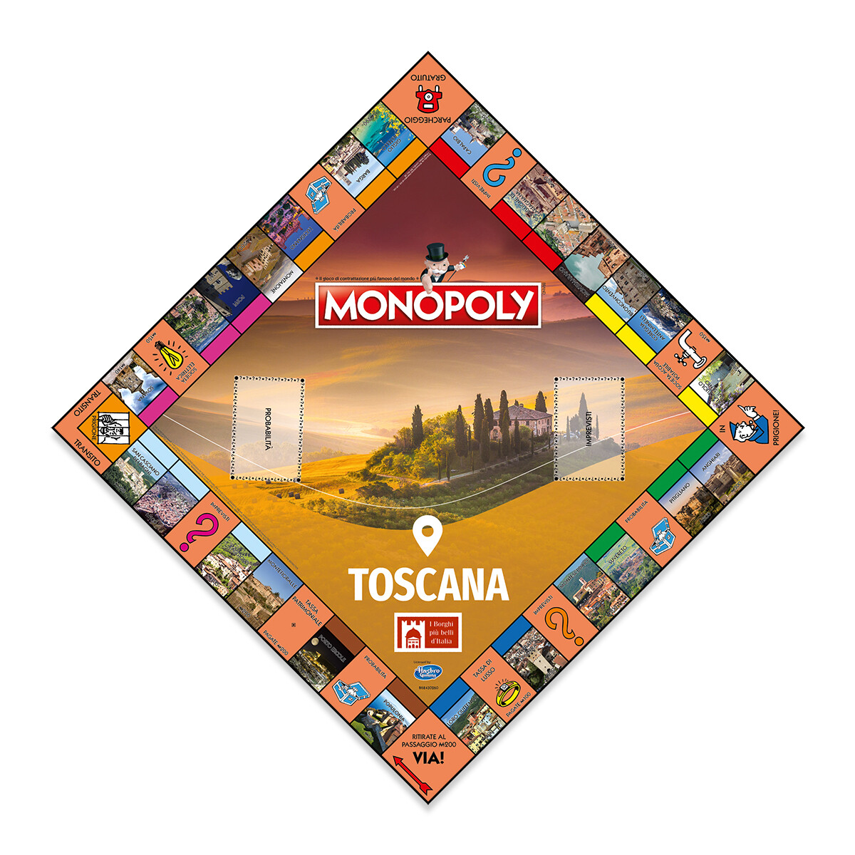 Monopoly - i borghi più belli d'itallia - edizione toscana - MONOPOLY