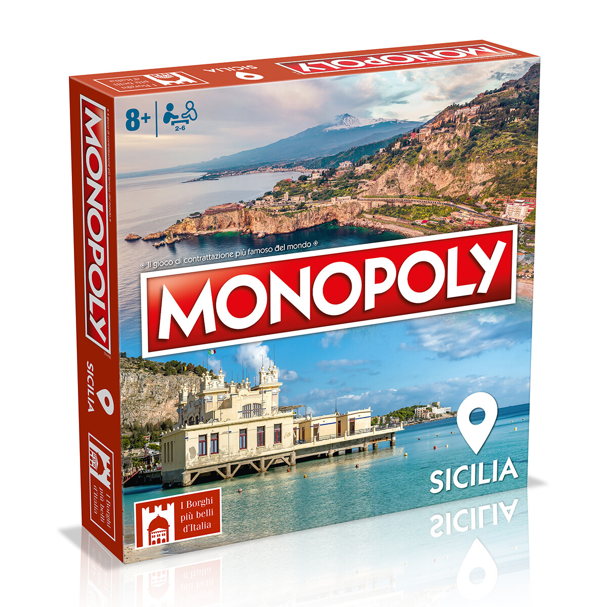 Monopoly - eidizione i borghi più belli d'itallia - sicilia - MONOPOLY