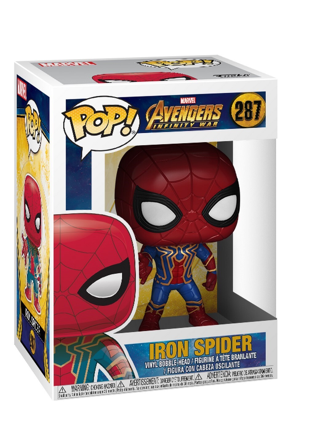 Pop marvel: infinity war - iron spider - Funko, Avengers