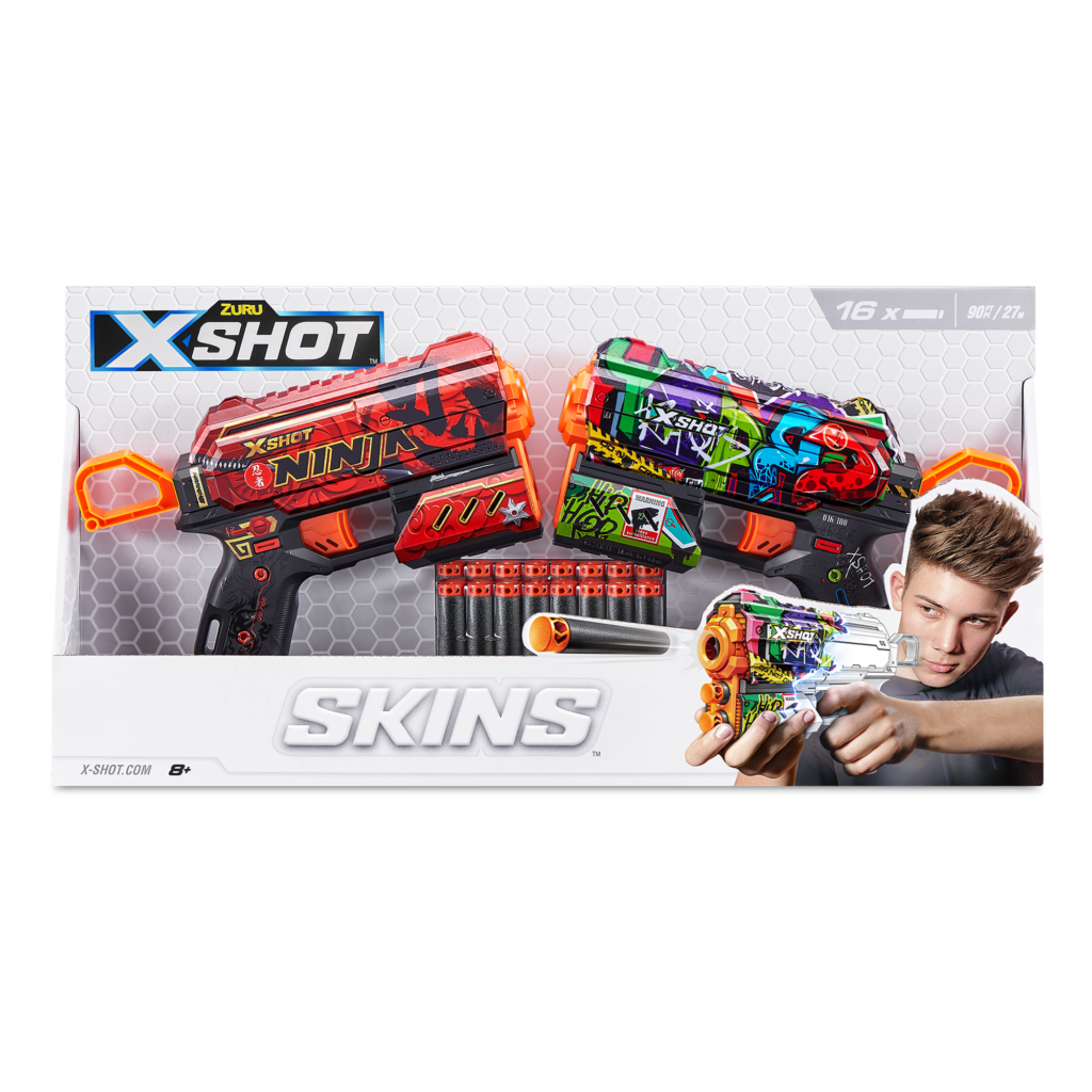 X shot skins 2 pistole Toys Center