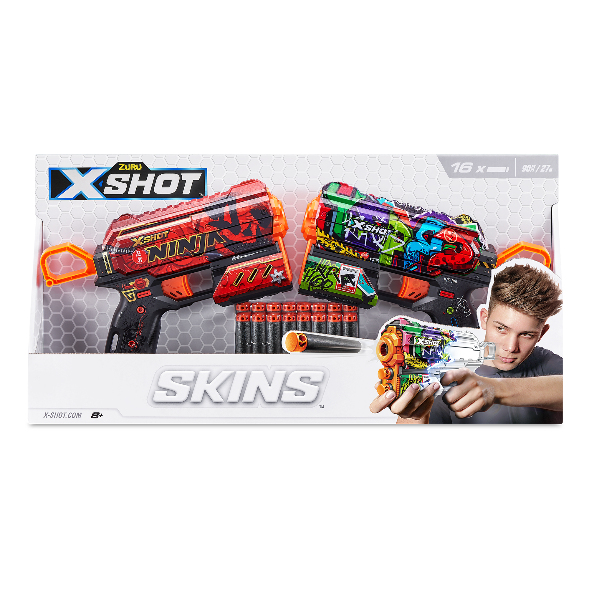 X shot skins  2 pistole - SUN&SPORT, X-SHOT