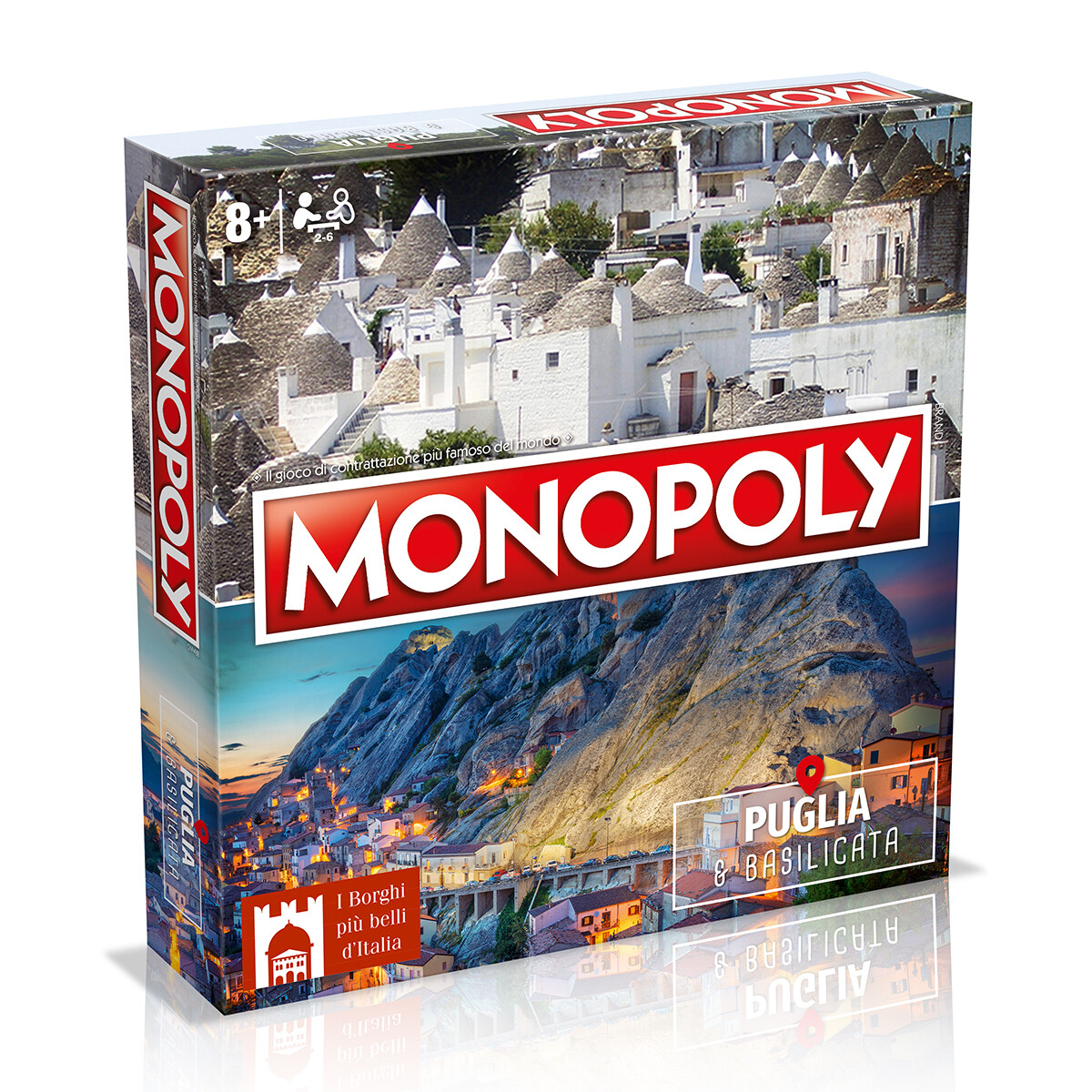 Monopoly - i borghi più belli d'italia - edizione puglia & basilicata - MONOPOLY