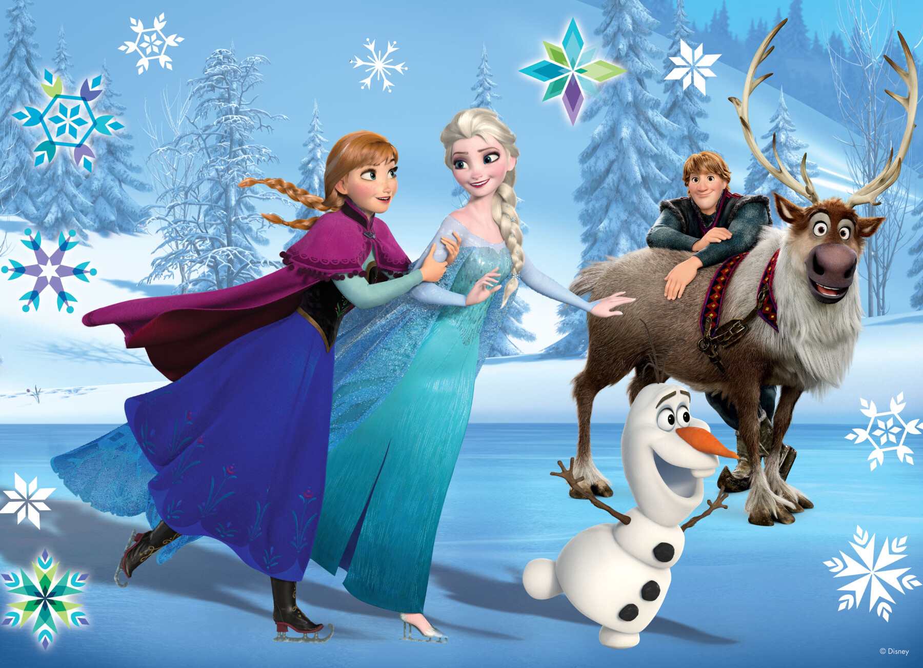 Disney puzzle df maxi floor 24 frozen - DISNEY PRINCESS, LISCIANI, Frozen