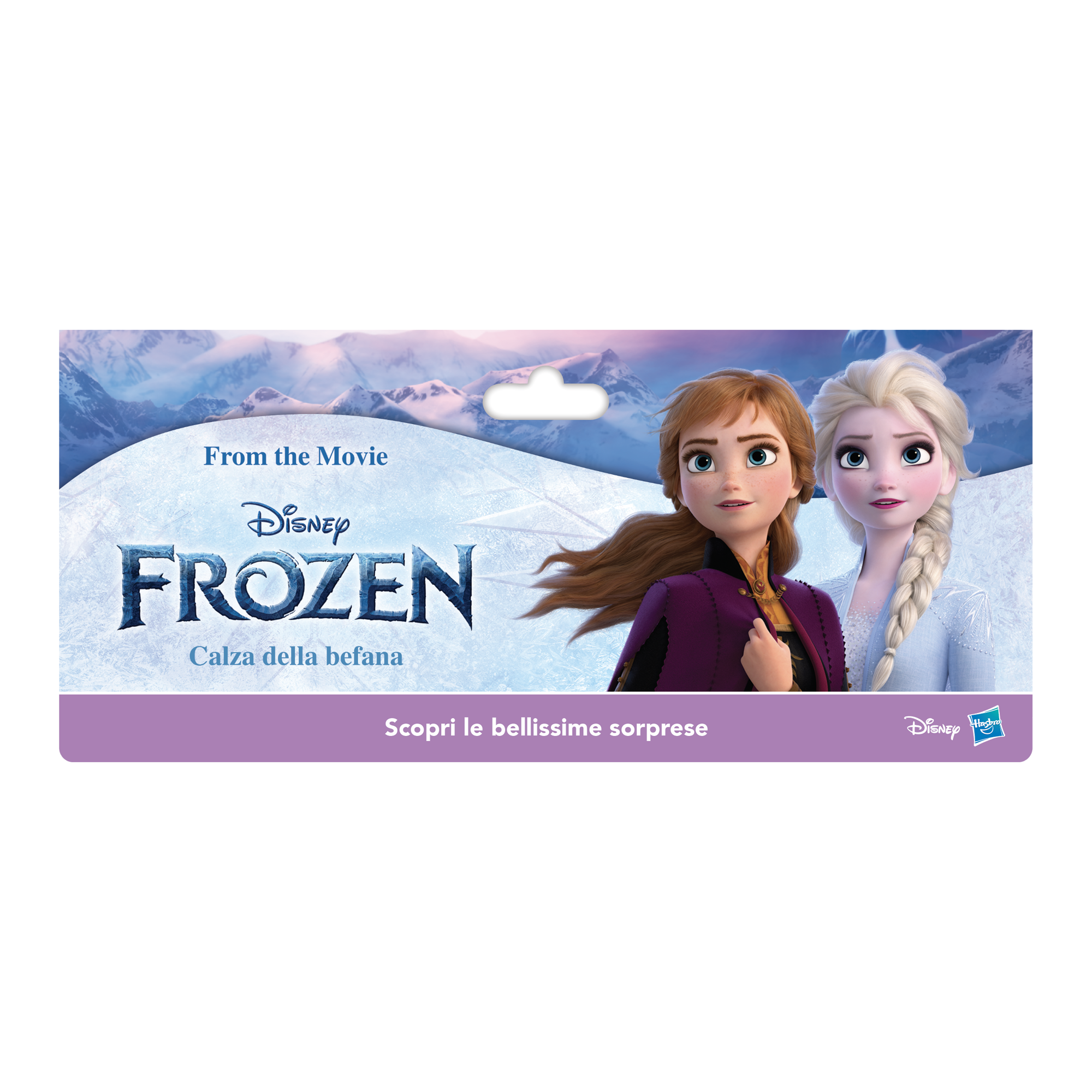 Hasbro disney frozen calza della befana 2023 - entra nel meraviglioso mondo di elsa e anna - Frozen
