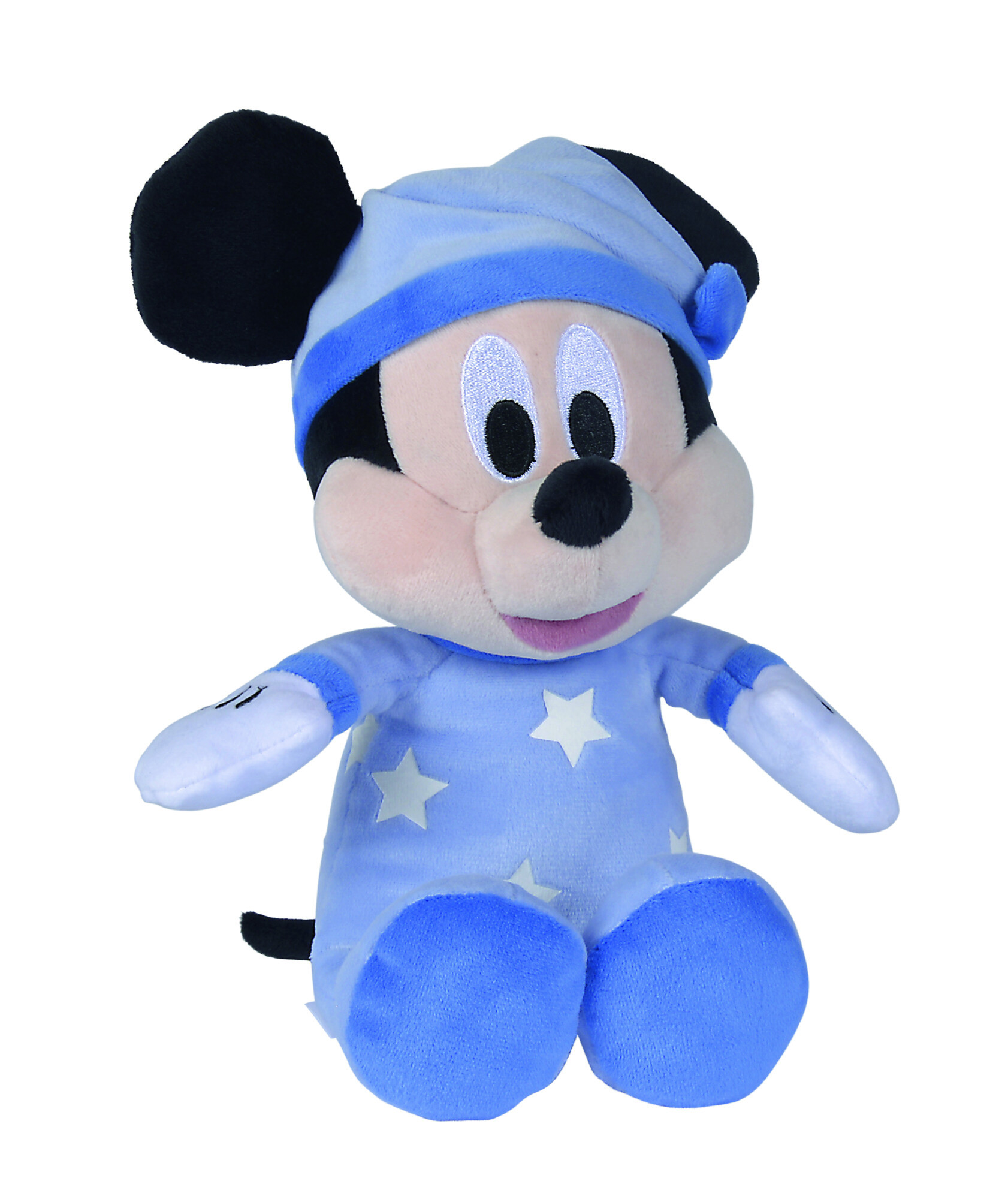 Simba- disney topolino sleep well , +0 mesi, la tutina si illumina al buio, 25 cm - 