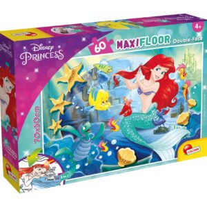 Disney puzzle df maxi floor 60 little mermaid - DISNEY PRINCESS, LISCIANI