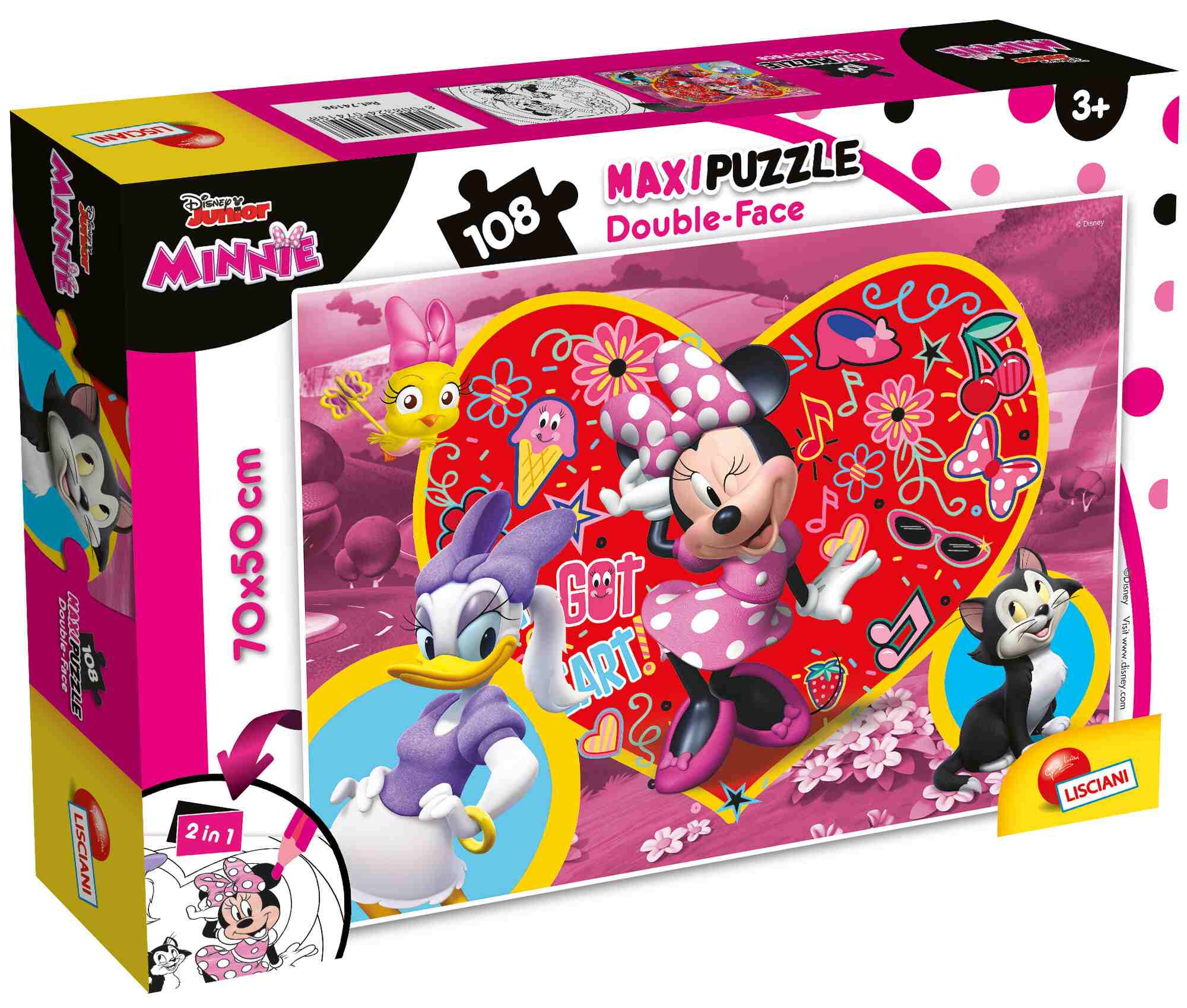 Disney puzzle df maxi floor 108 minnie - LISCIANI, Minnie