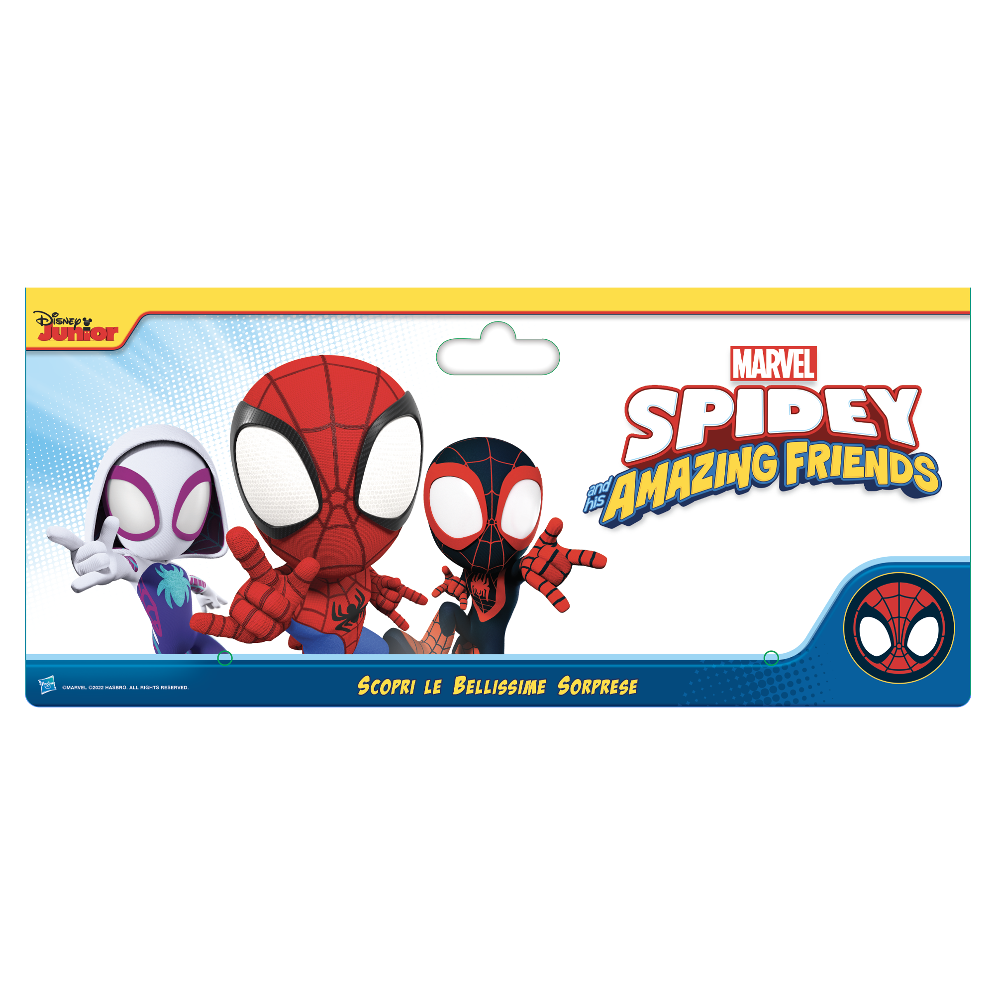 Hasbro - spidey e i suoi fantastici amici, calza della befana 2023 - SPIDEY, Spiderman