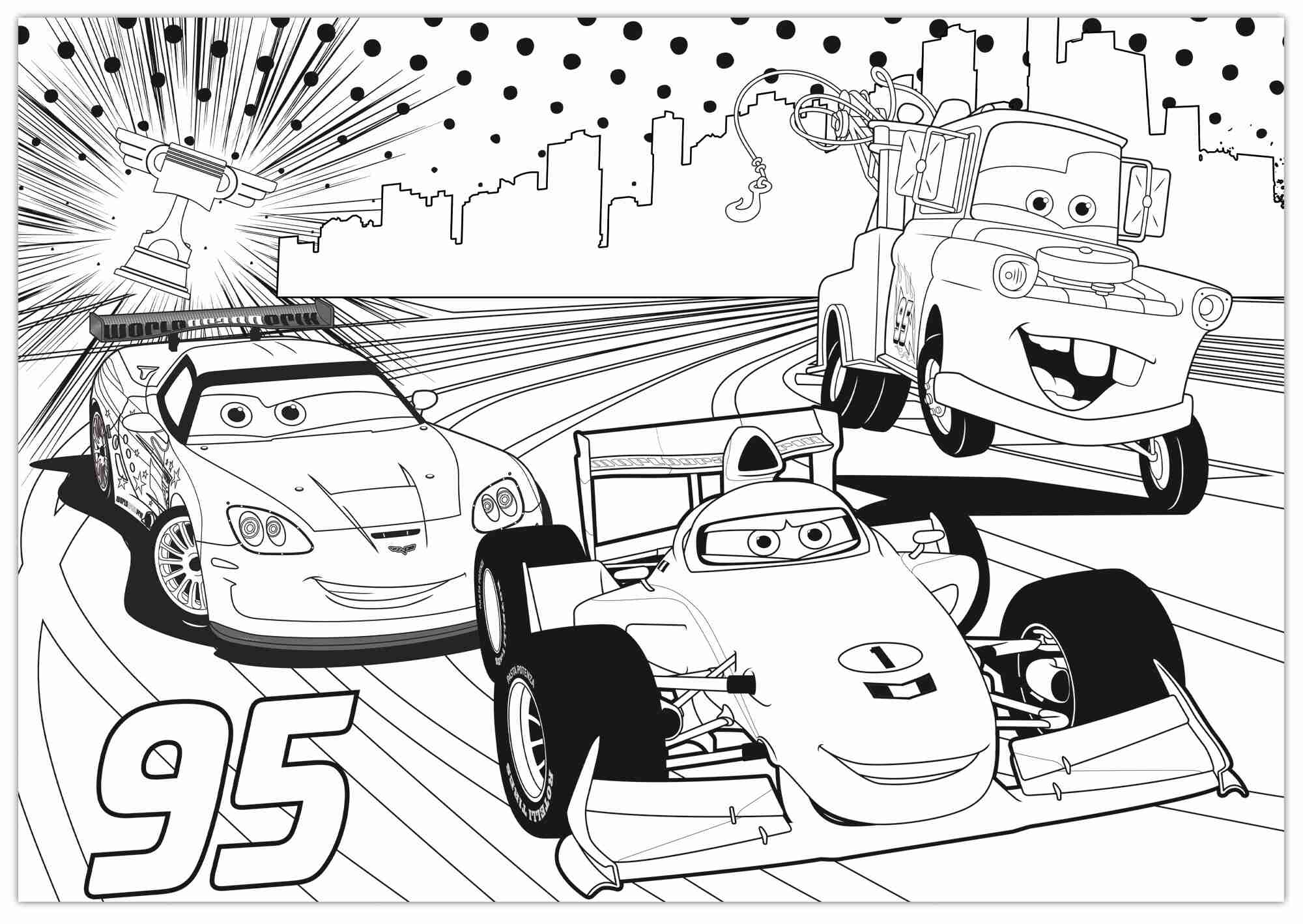 Disney puzzle df maxi floor 60 cars - LISCIANI, Cars