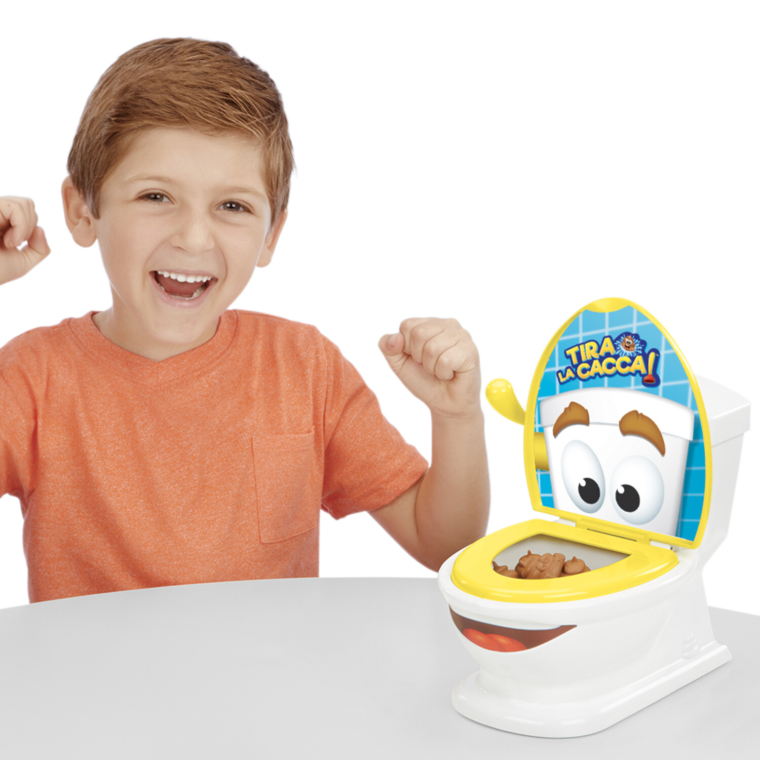 Rocco giocattoli - tira la cacca - gioco da tavolo per bambini dai 4 anni - 