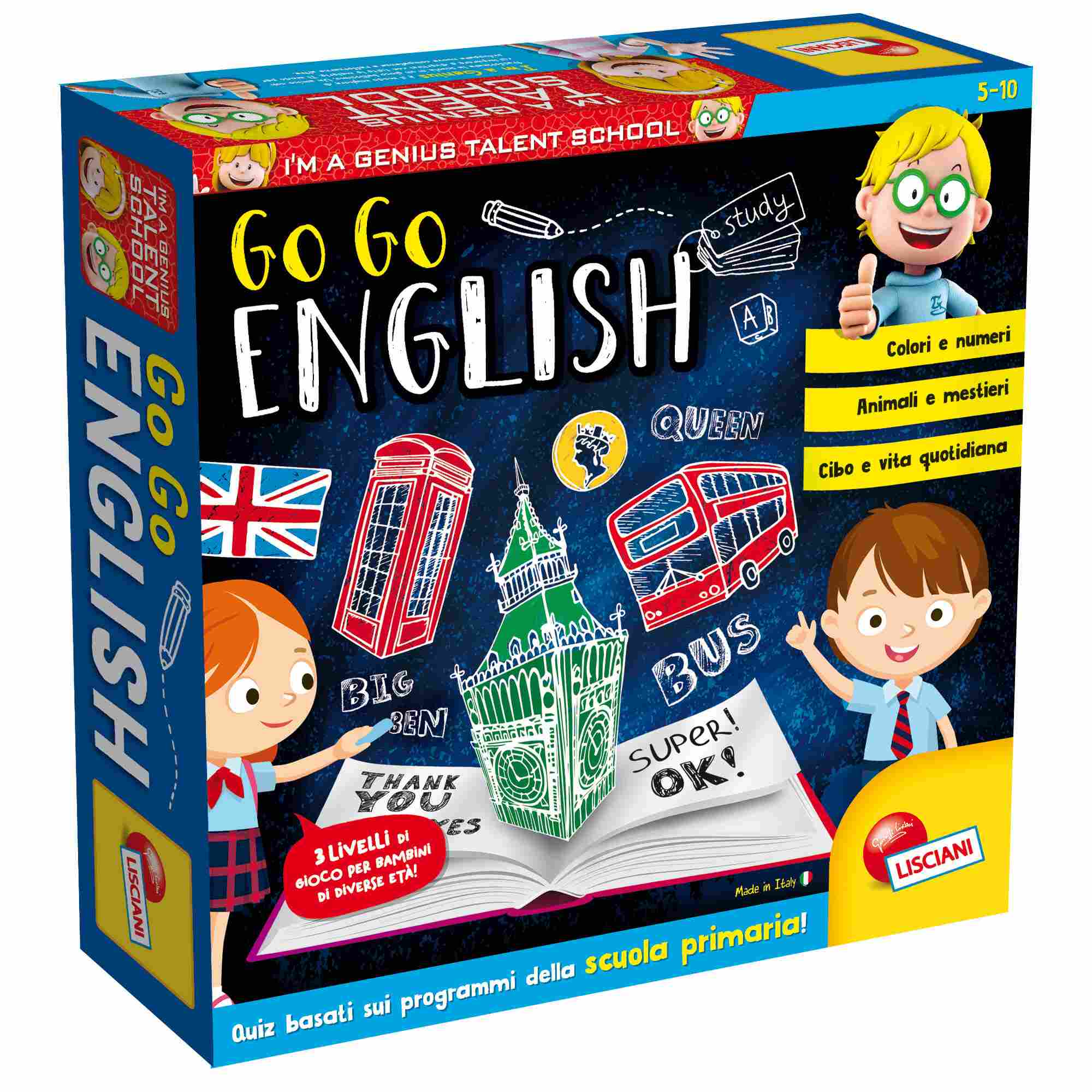 I'm a genius go-go english - LISCIANI