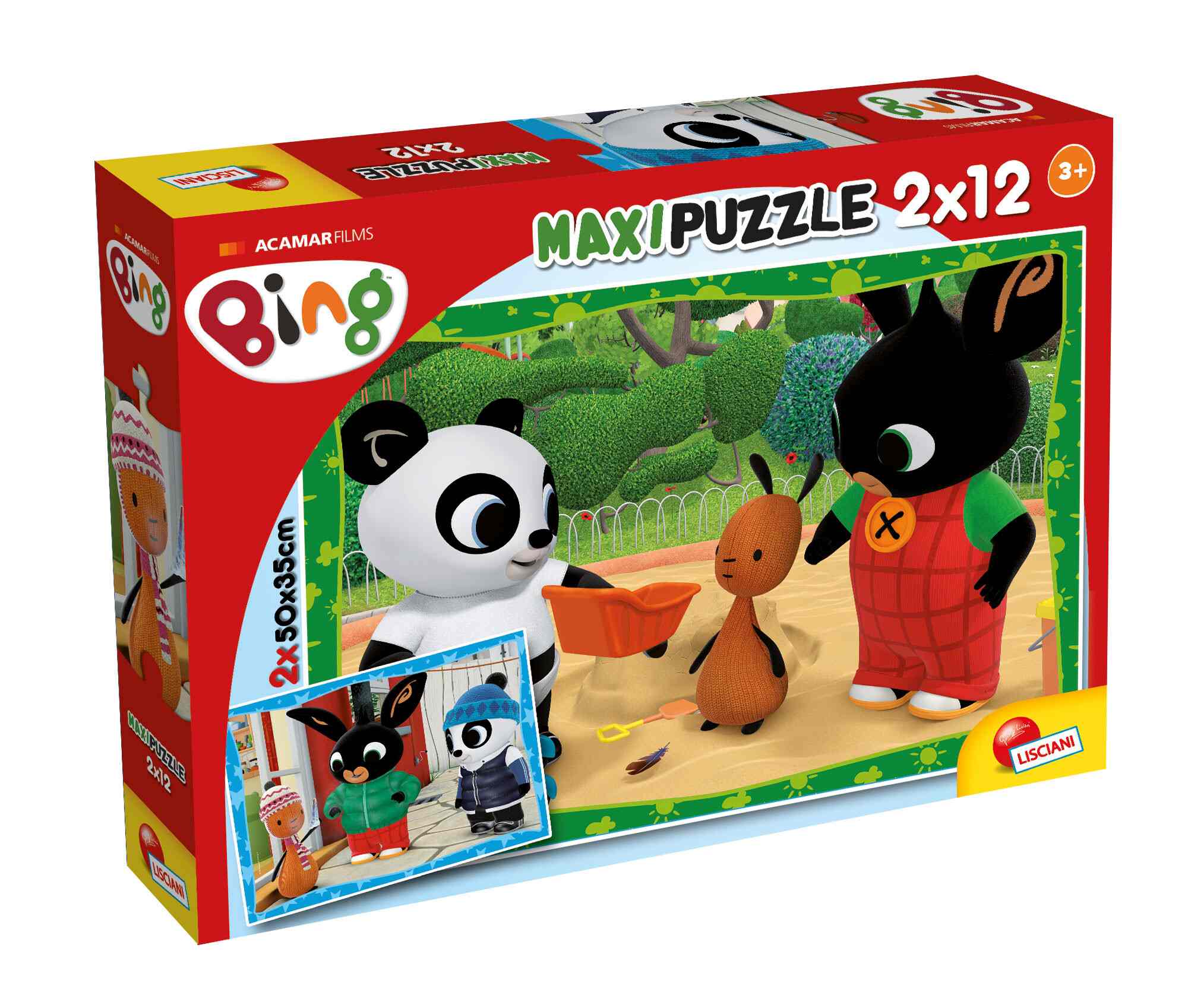 Puzzle supermaxi 12+12  bing - bing e i suoi amici! - LISCIANI