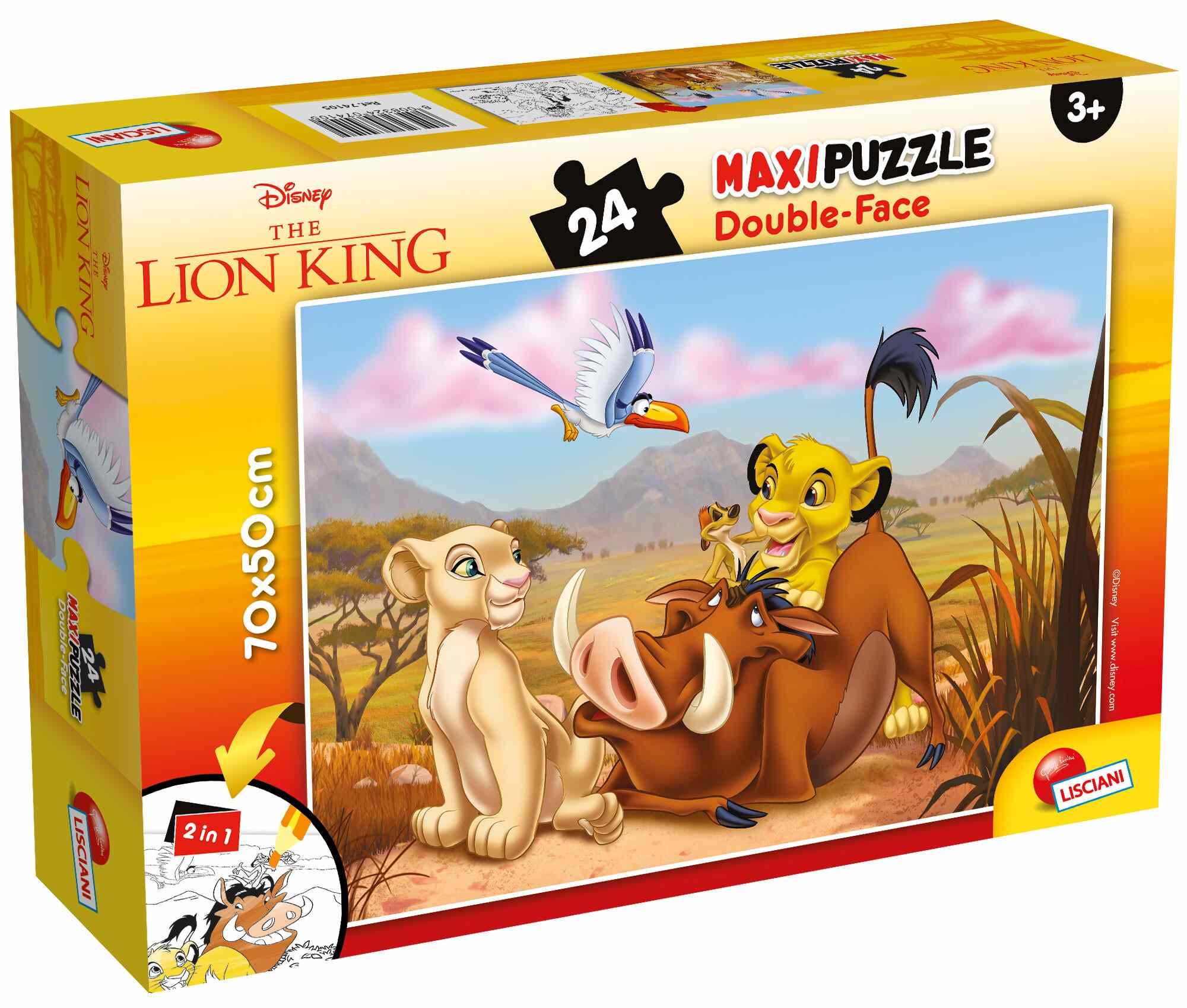 Disney puzzle df maxi floor 24 lion king - LISCIANI