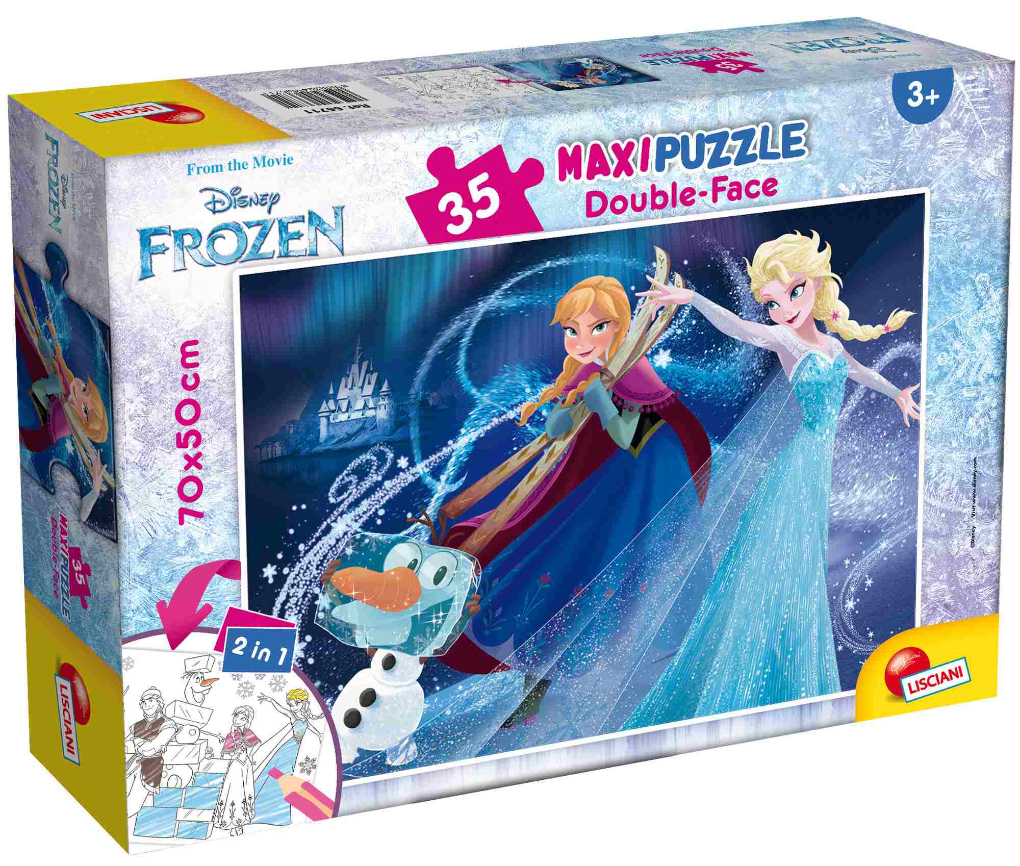 Disney puzzle df maxi floor 35 frozen - DISNEY PRINCESS, LISCIANI, Frozen