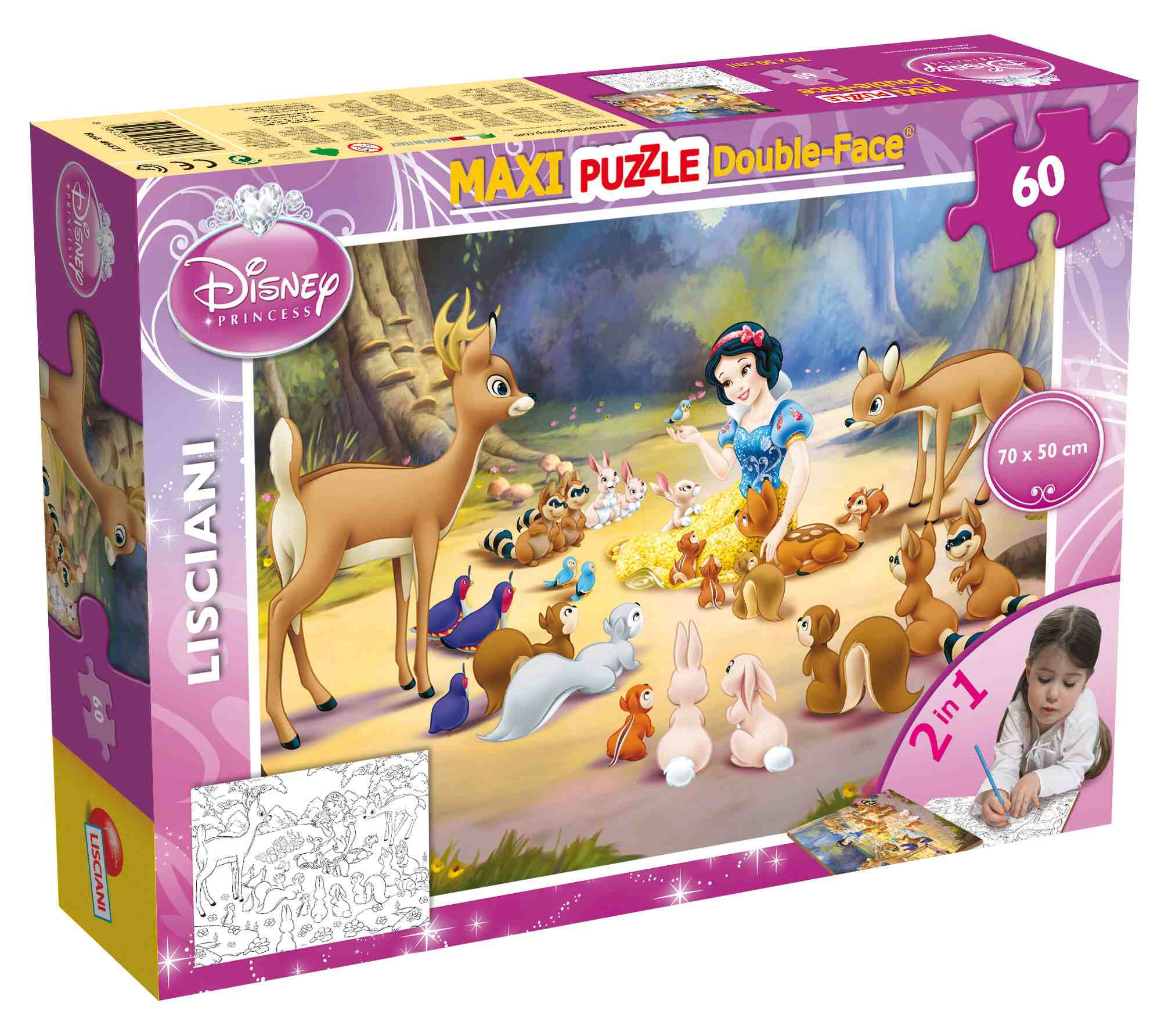 Disney puzzle df maxi floor 60 snow white - LISCIANI