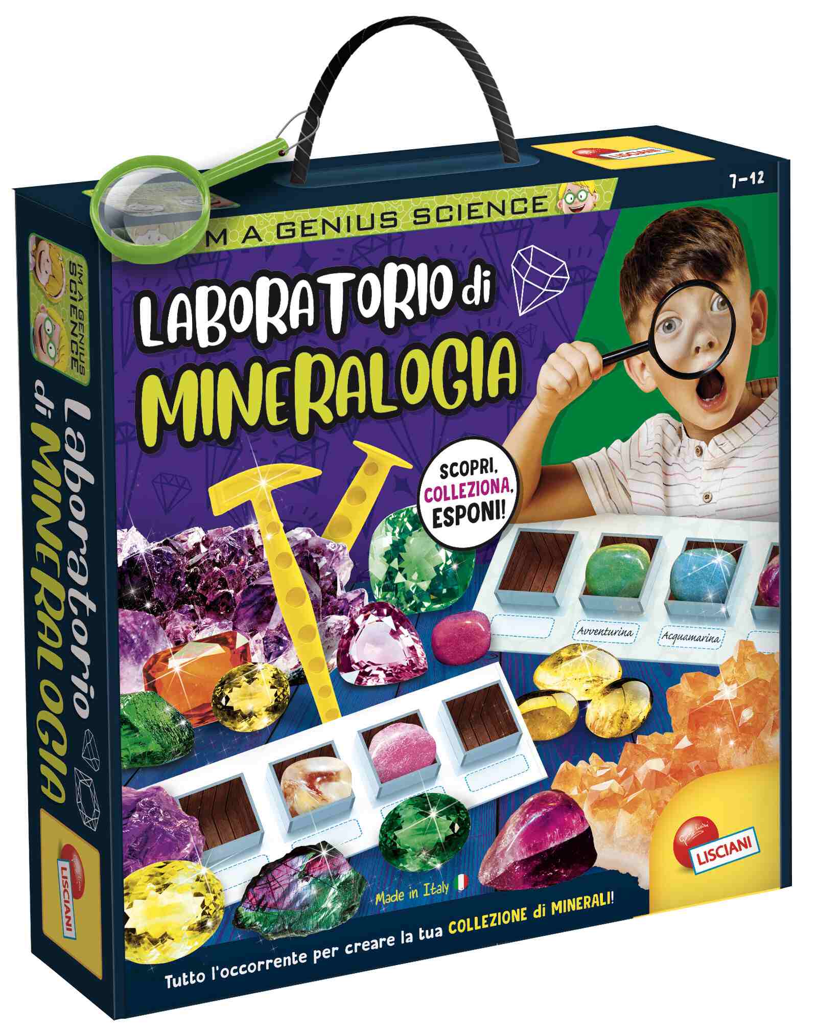 I'm a genius laboratorio di mineralogia - LISCIANI