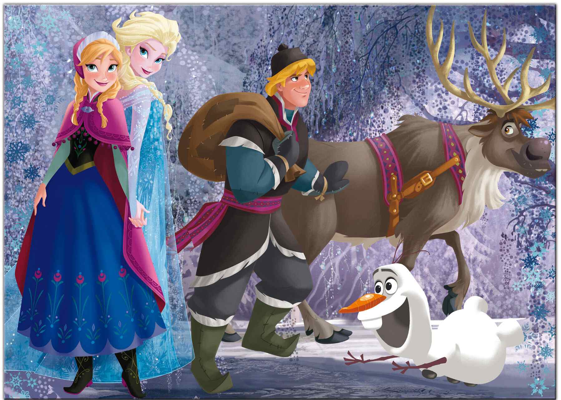 Disney puzzle df maxi floor 108 frozen on the walk - LISCIANI, Frozen
