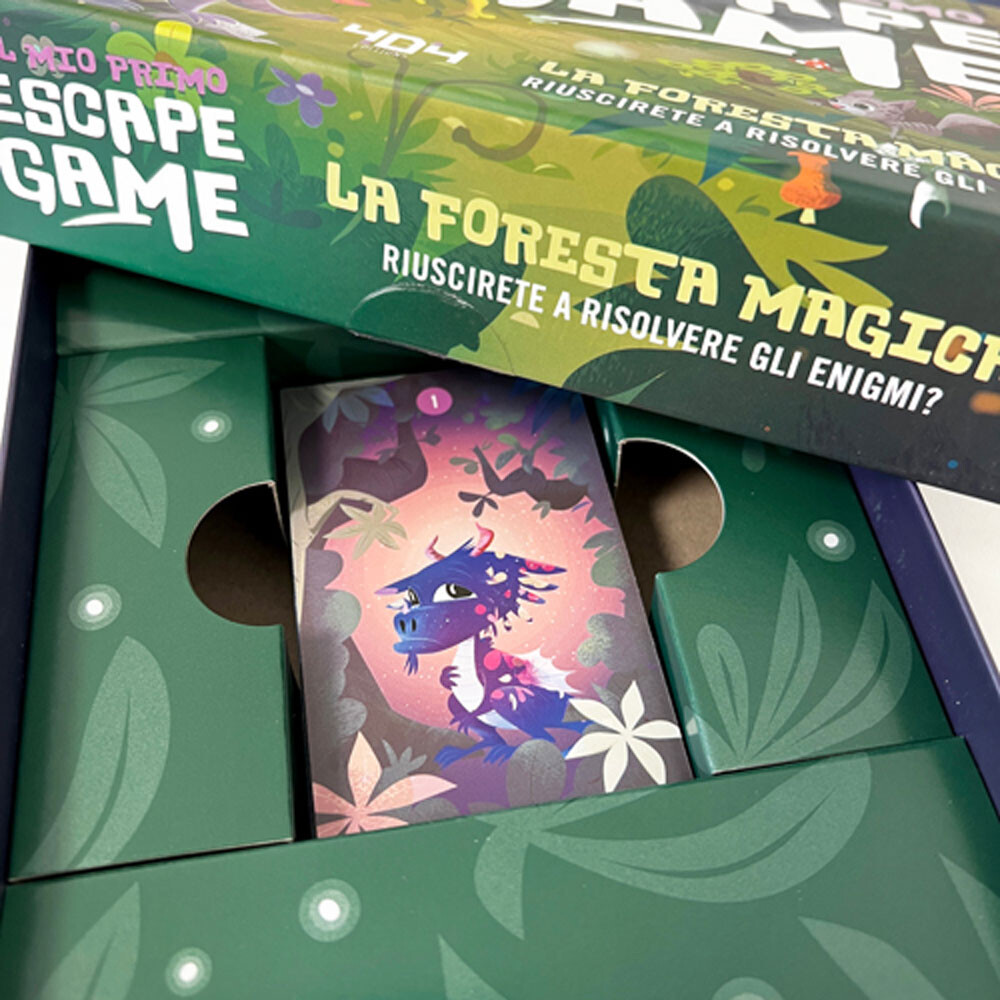 Asmodee - escape box - il mio primo escape game, gioco di carte - 