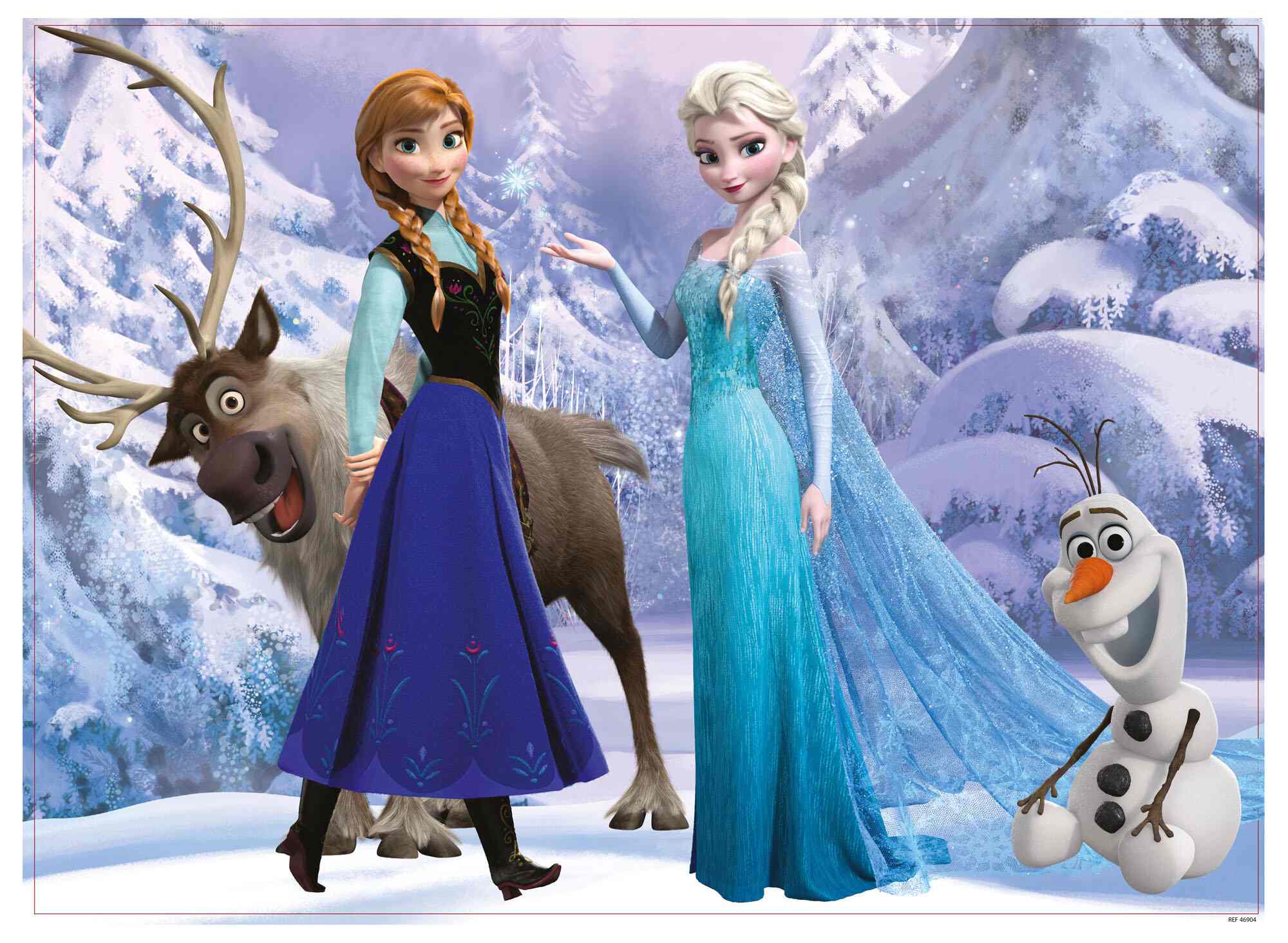 Disney puzzle df maxi floor 108 frozen elsa and anna - LISCIANI, Frozen