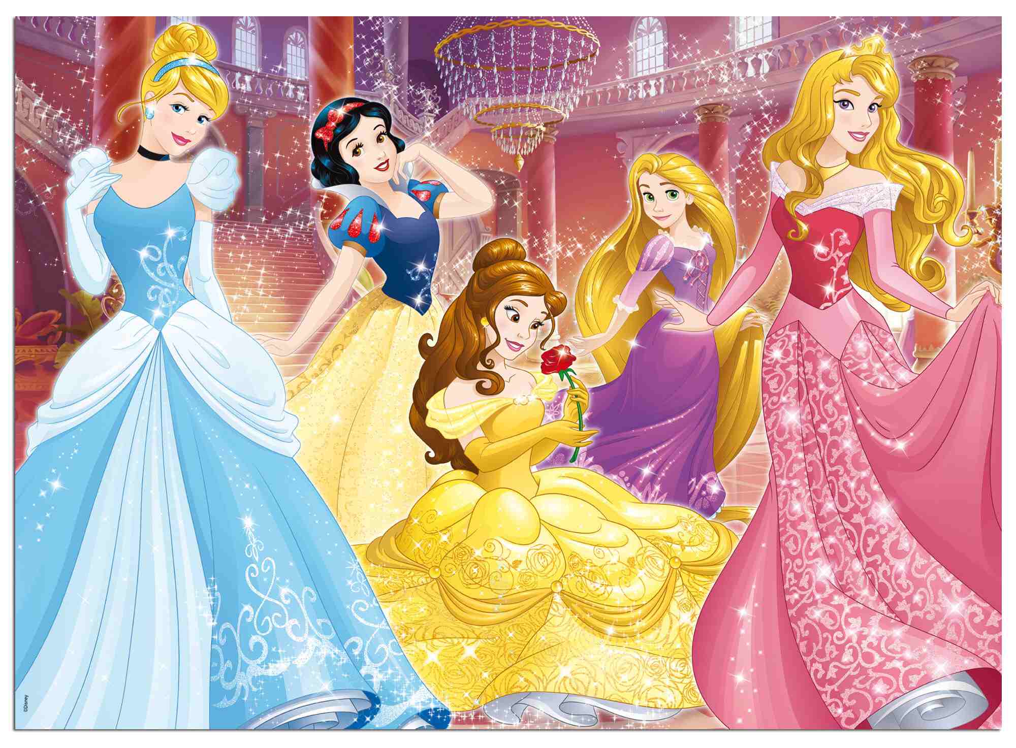 Disney puzzle df maxi floor 60 princess - DISNEY PRINCESS, LISCIANI