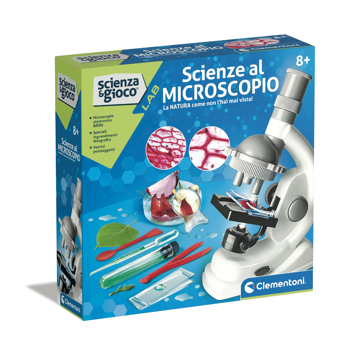 Clementoni - scienza e gioco lab - scienze al microscopio - Toys