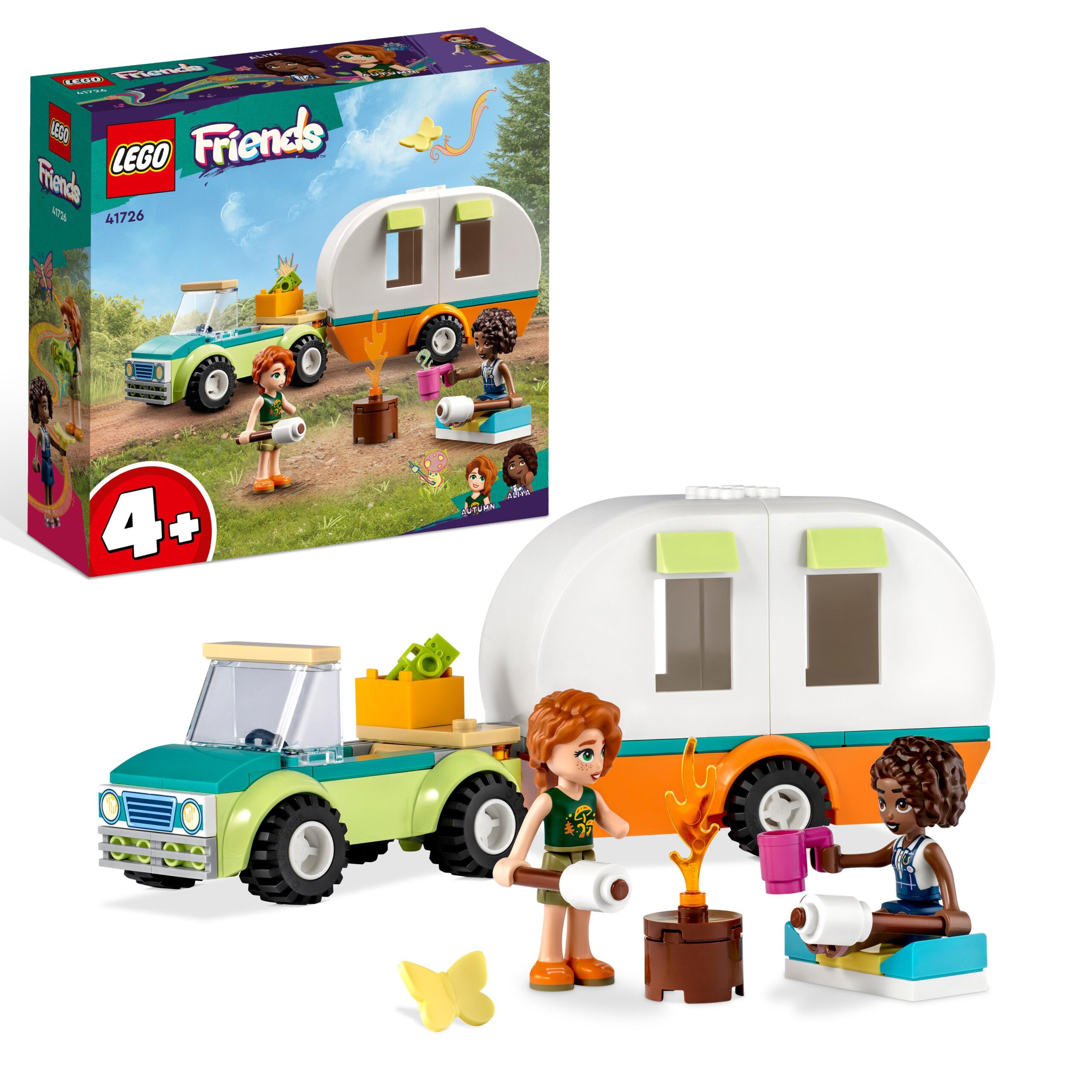 Lego friends 41726 vacanza in campeggio, camper giocattolo e macchina,  giochi per bambina e bambino 4+ anni, idea regalo - Toys Center