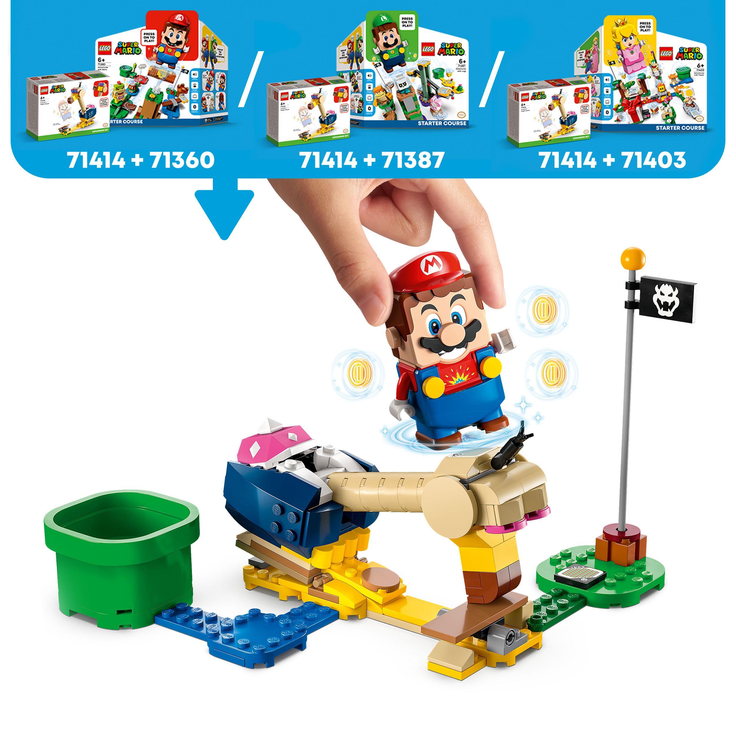 Lego super mario 71414 pack di espansione scapocciatore di kondorotto, gioco da abbinare agli starter pack mario, luigi o peach - LEGO® Super Mario™, Super Mario