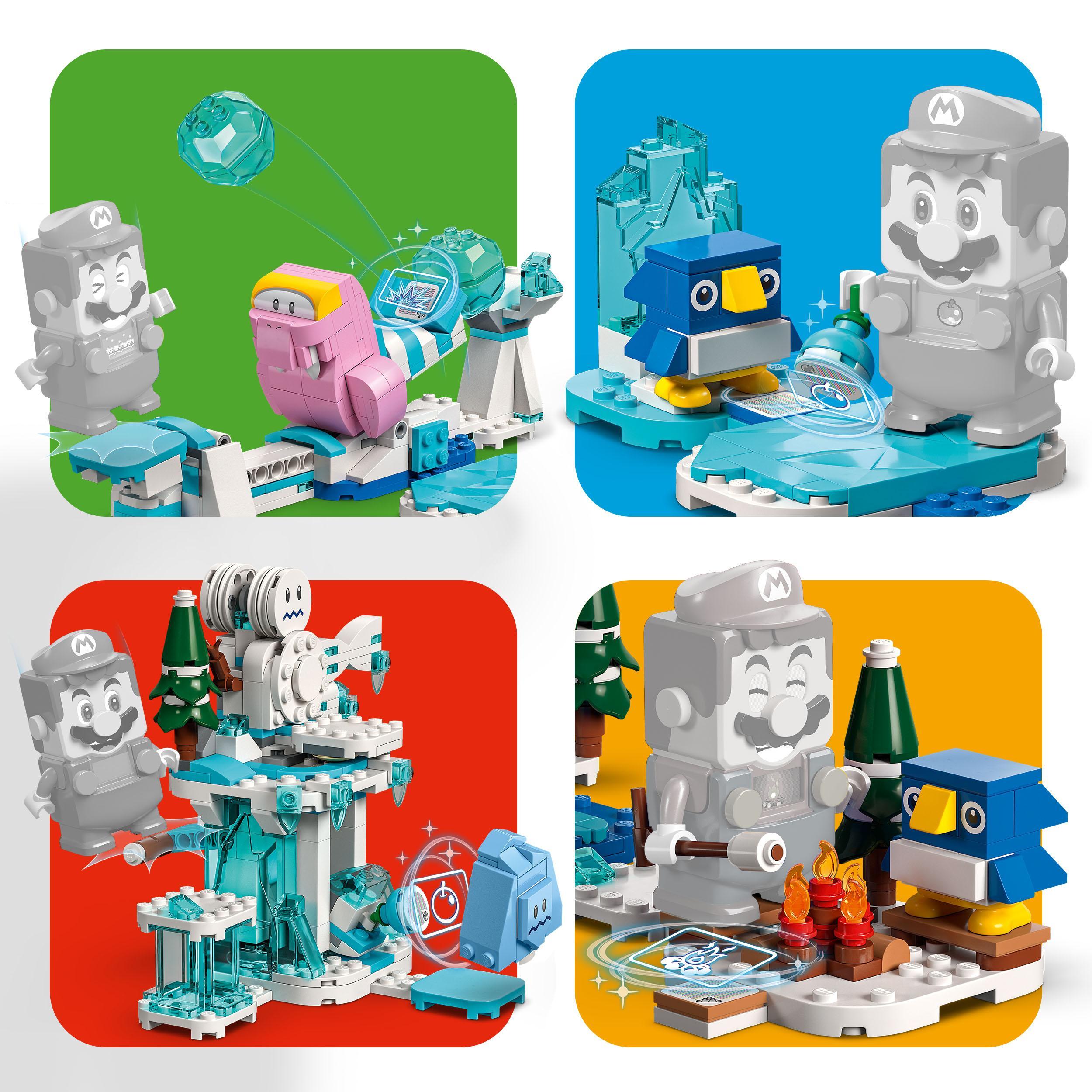 Lego super mario 71417 pack di espansione avventura sulla neve di tricherino, giochi per bambini, necessita di starter pack - LEGO® Super Mario™, Super Mario