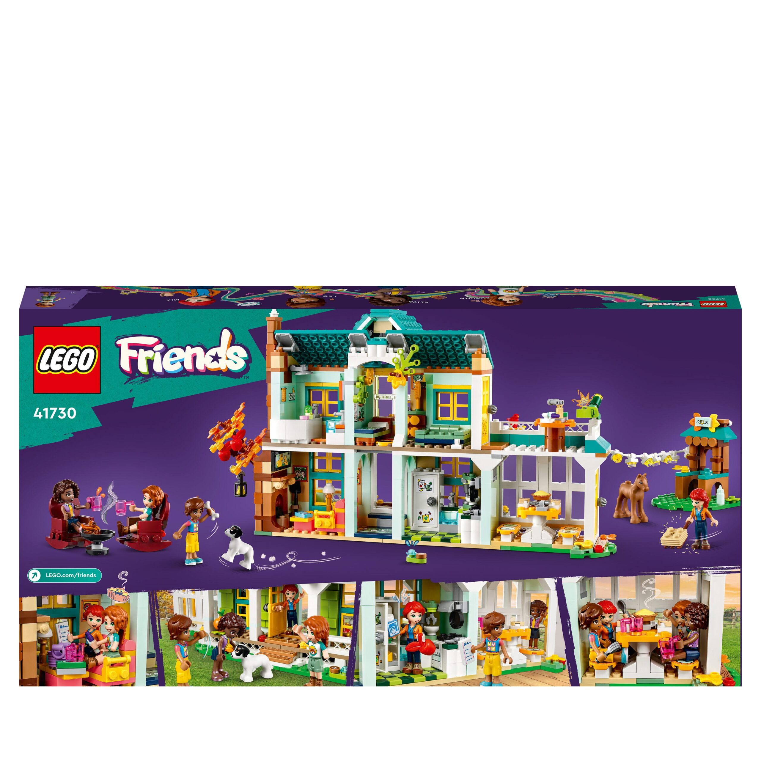 Lego friends 41730 la casa di autumn, set casa delle bambole con accessori, animali domestici e mini bambolina mia - LEGO FRIENDS