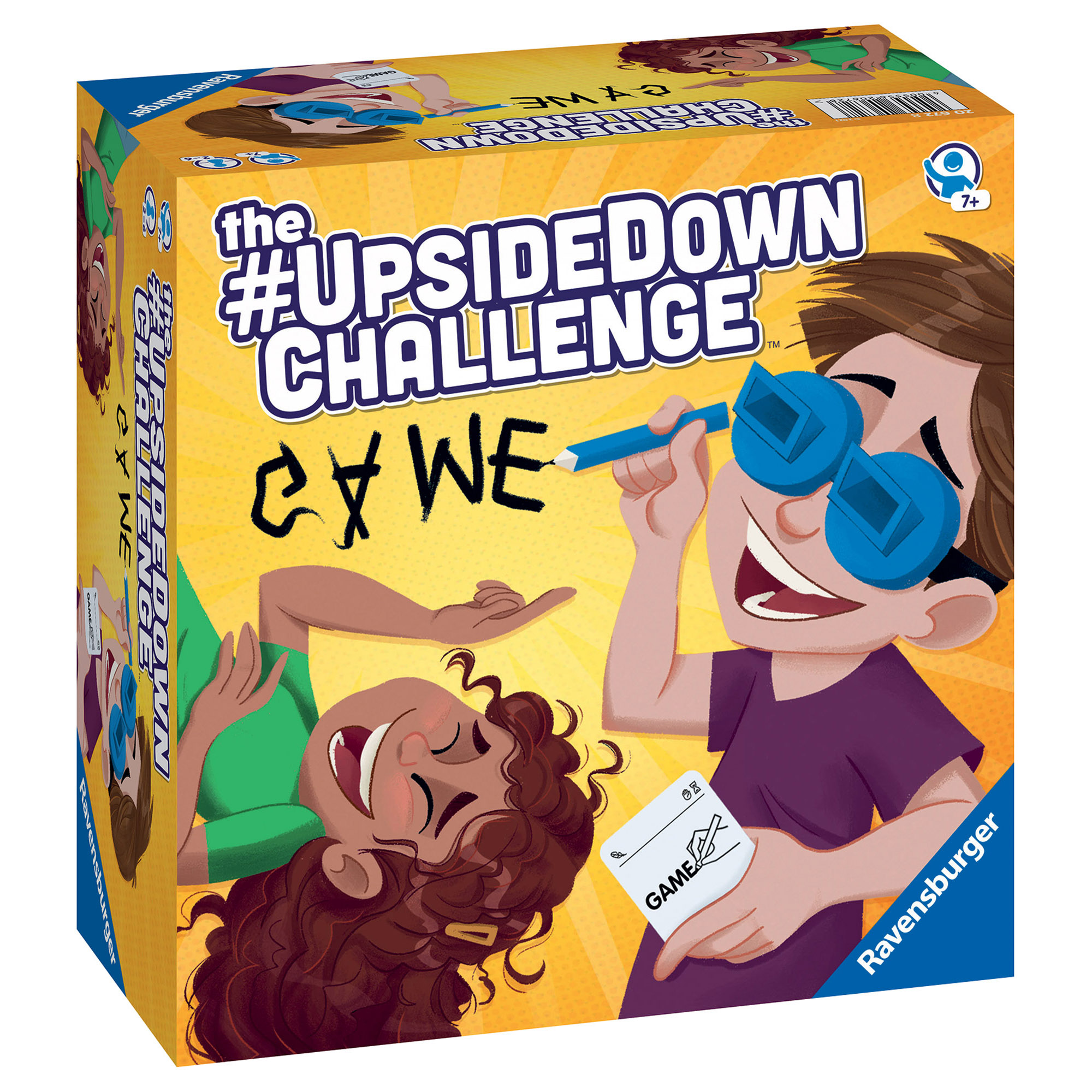 Ravensburger – the #upside down challenge, gioco da tavolo, da 2 a 6 giocatori, 7+ anni - RAVENSBURGER