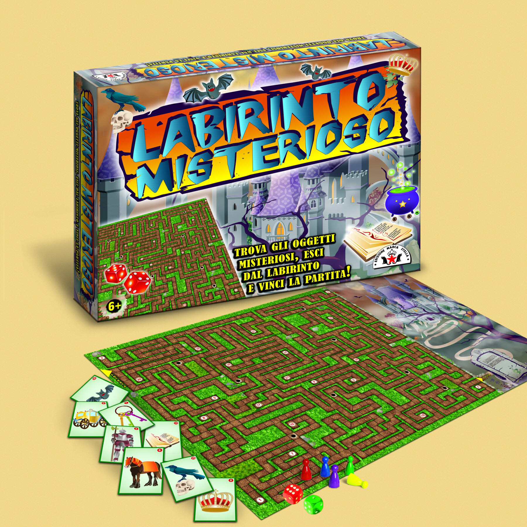 labirinto magico gioco di società ravensburger gioco da tavolo nuovo in  scatola