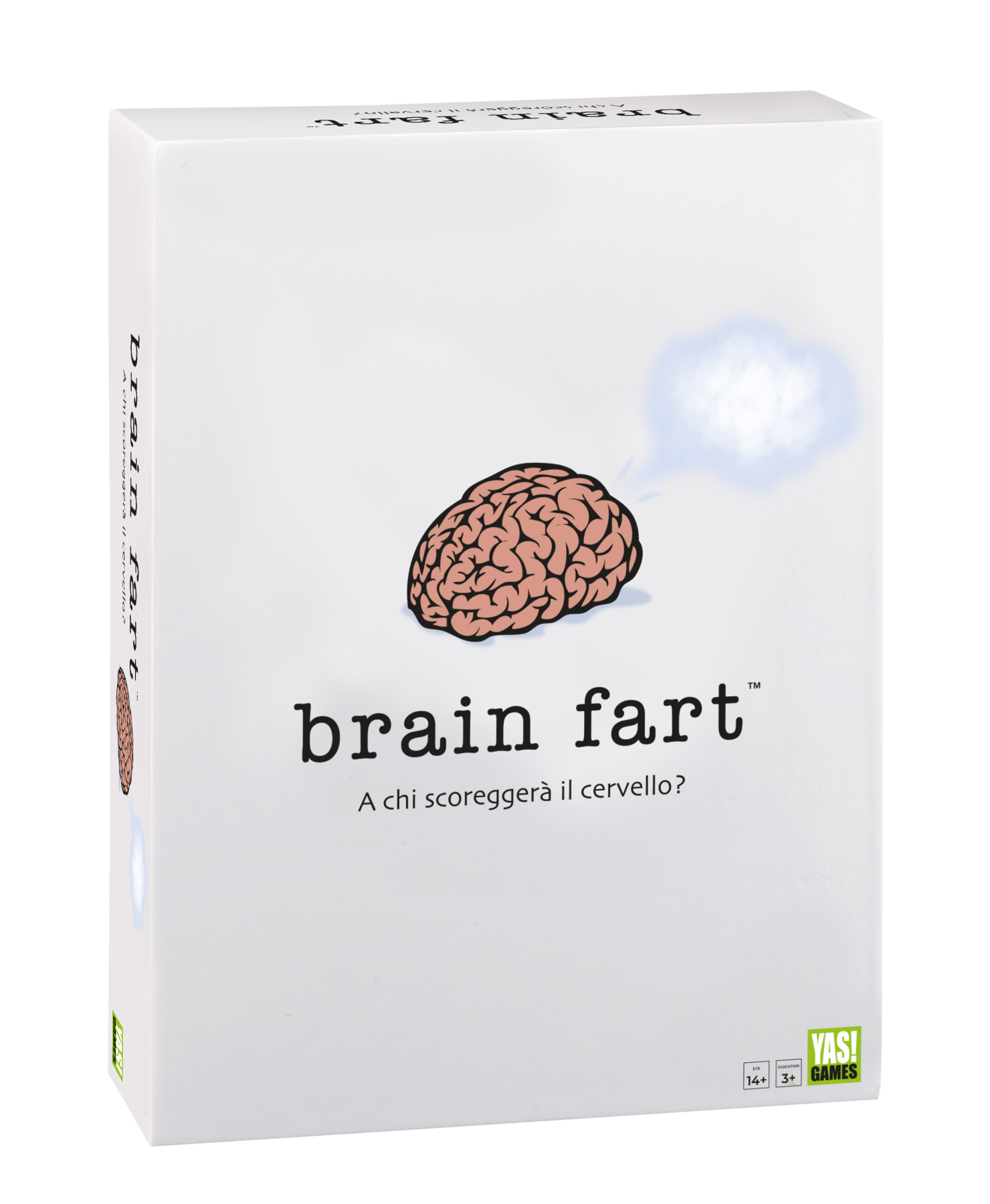Yas!games -brain fart - party games - gioco da tavolo per famiglie 14+ - 