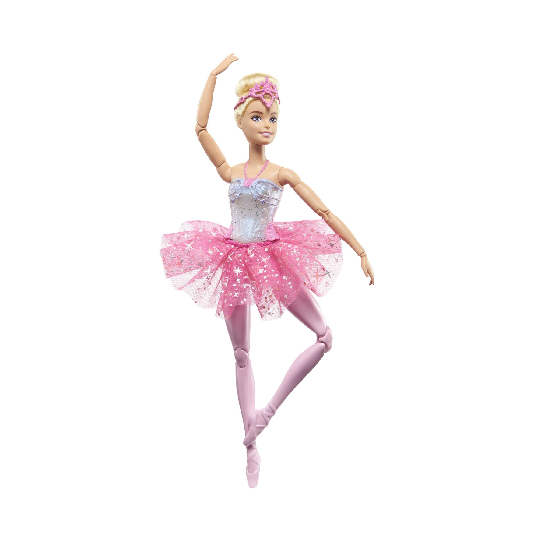 Barbie – barbie dreamtopia luci scintillanti, ballerina magico tutu,  bambola dai capelli biondi, con luci, coroncina e tutù rosa, giocattolo per  bambini, 3+ anni, hlc25 - Toys Center