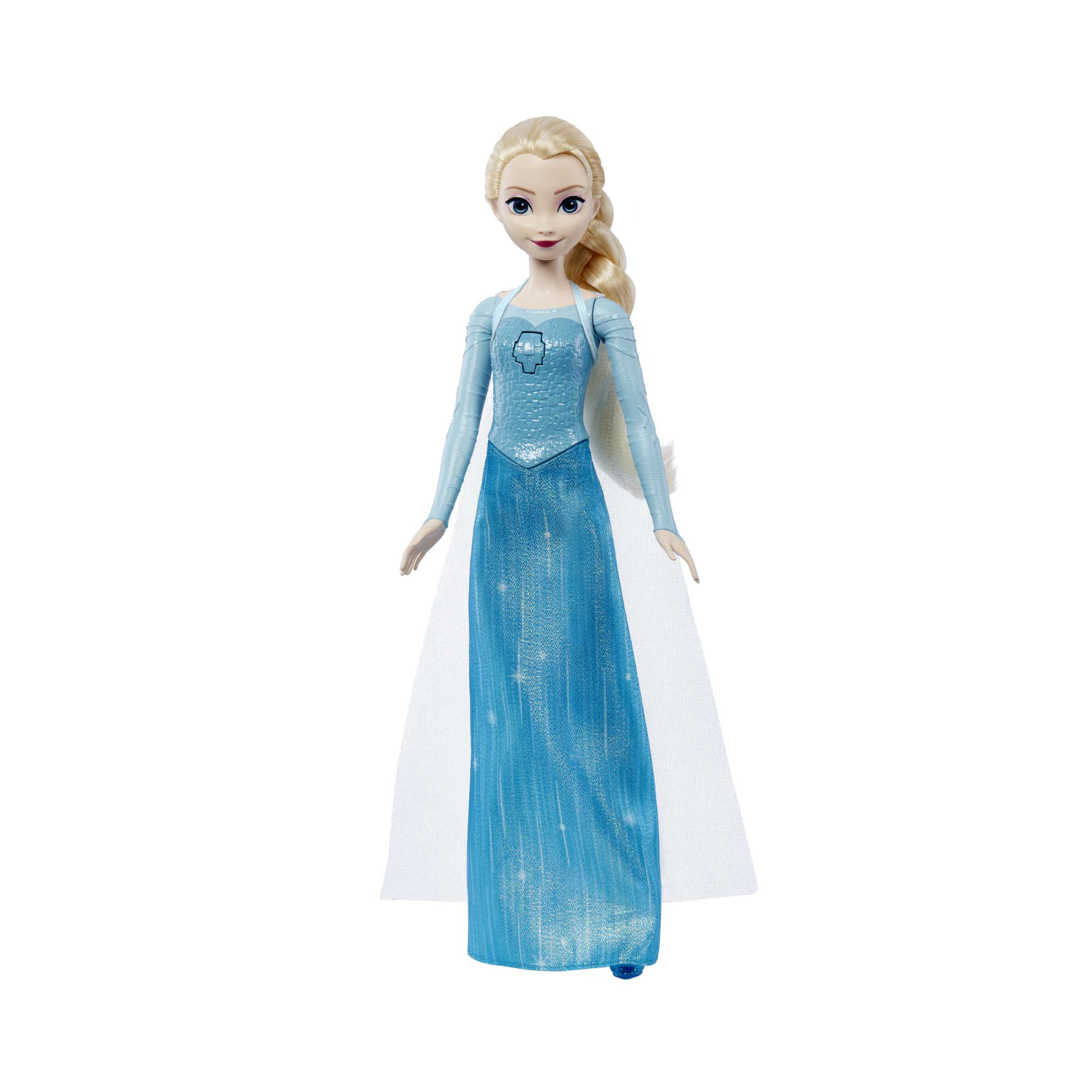 Disney frozen - elsa all'alba sorgerò, bambola con look esclusivo, canta “all'alba sorgerò” dal film disney frozen, giocattolo per bambini, 3+ anni, hmg33 - Frozen