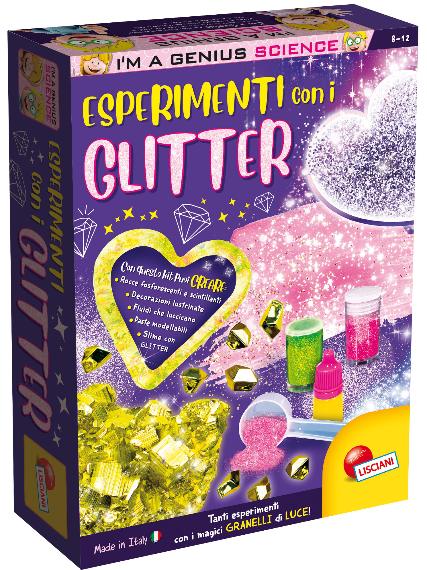 I'm a genius esperimenti con glitter - LISCIANI