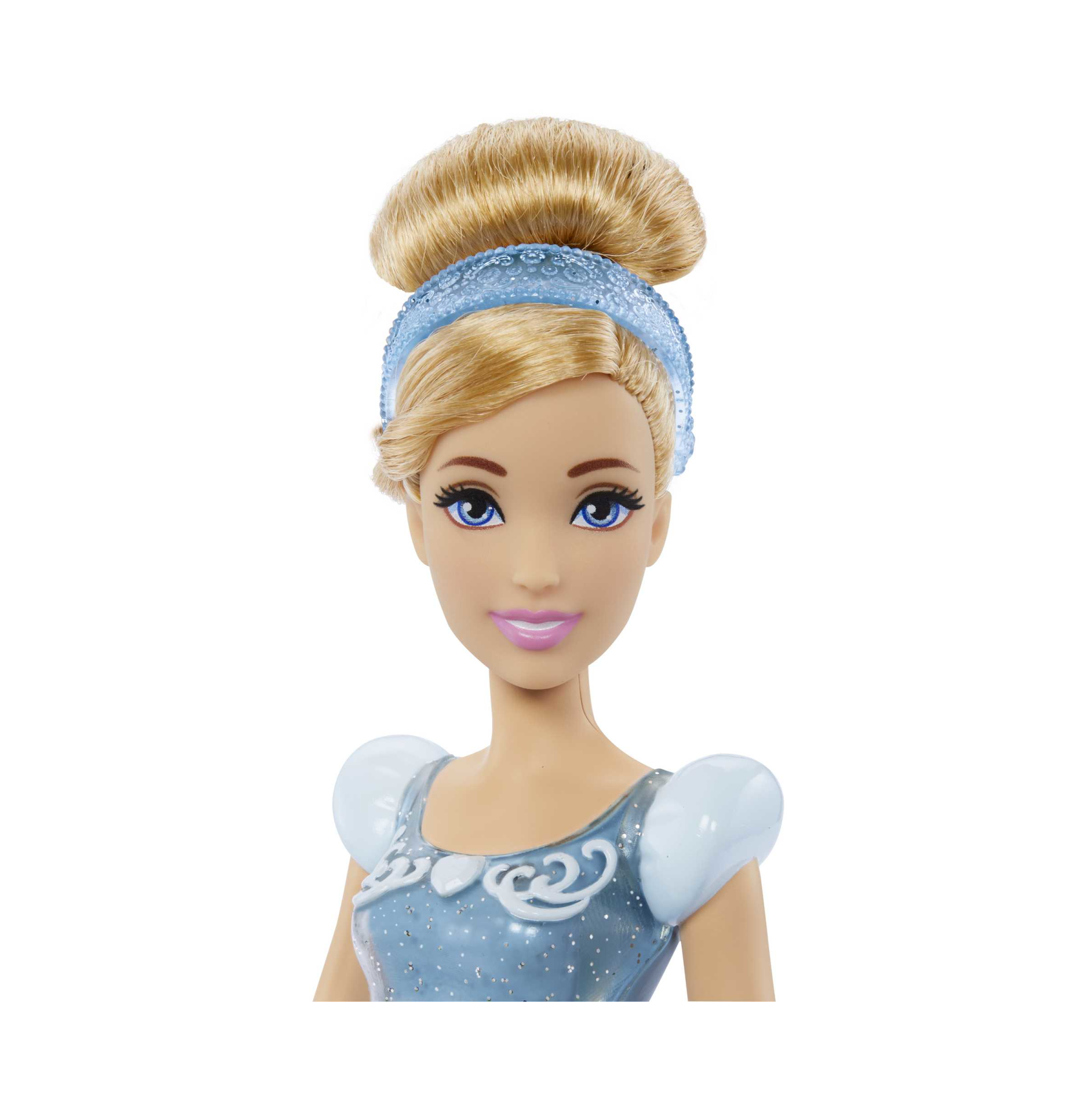 Disney princess - cenerentola bambola snodata, con capi e accessori scintillanti ispirati al film disney, giocattolo per bambini, 3+ anni, hlw06 - DISNEY PRINCESS