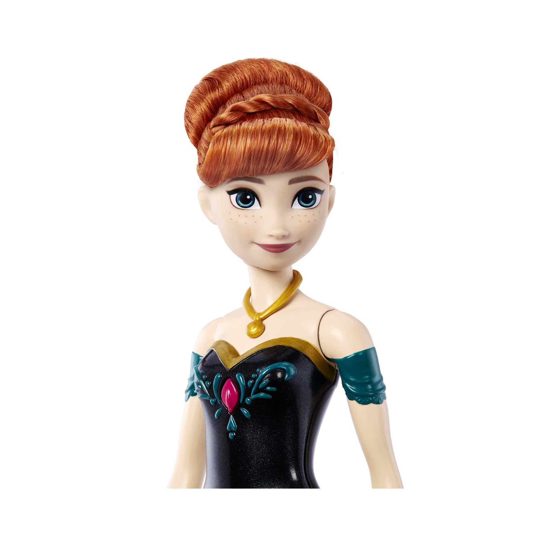 Disney frozen - anna oggi per la prima volta, bambola con look esclusivo, canta “oggi, per la prima volta” dal film disney frozen, giocattolo per bambini, 3+ anni, hmg42 - DISNEY PRINCESS, Frozen