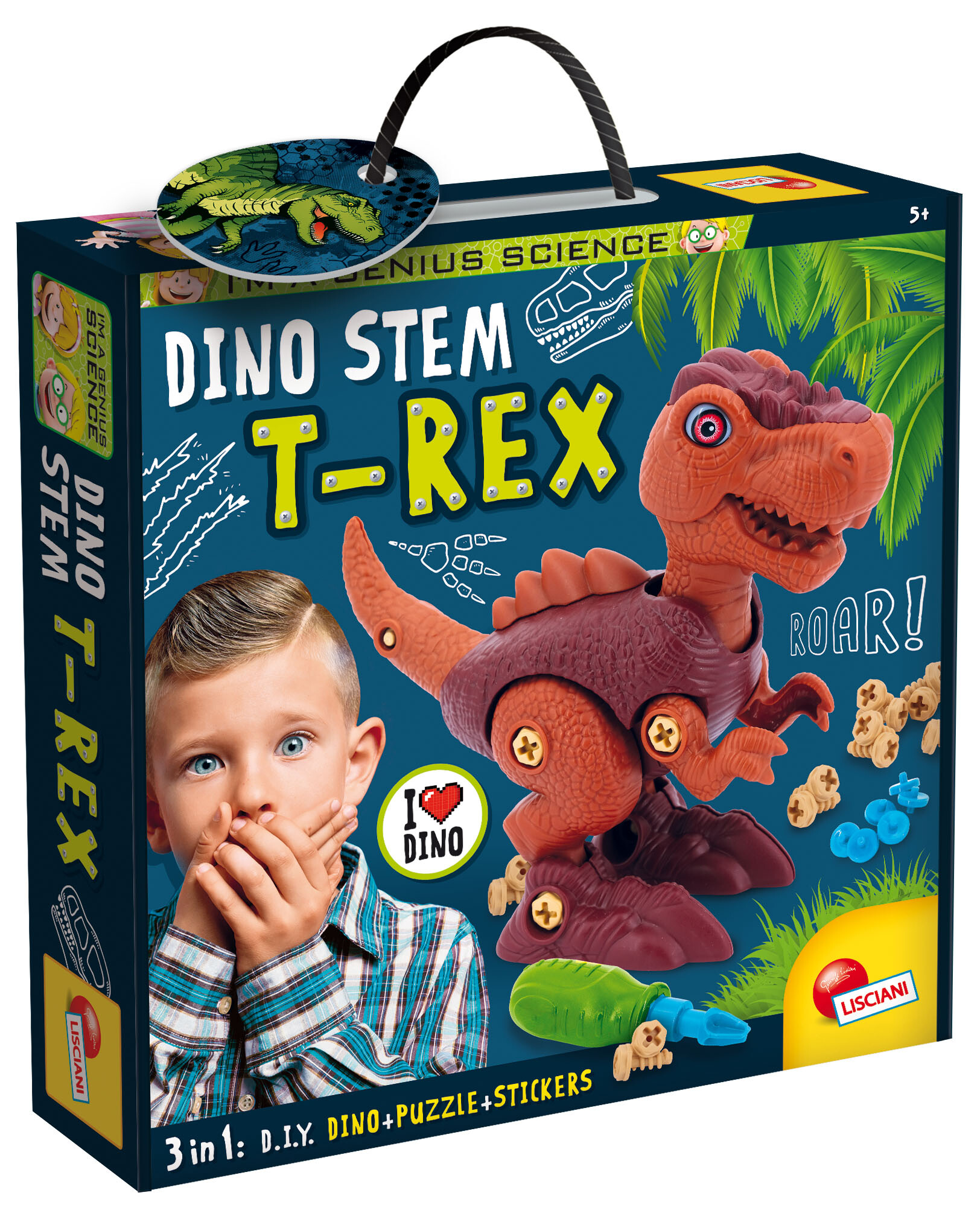 I'm a genius dino stem t-rex - LISCIANI