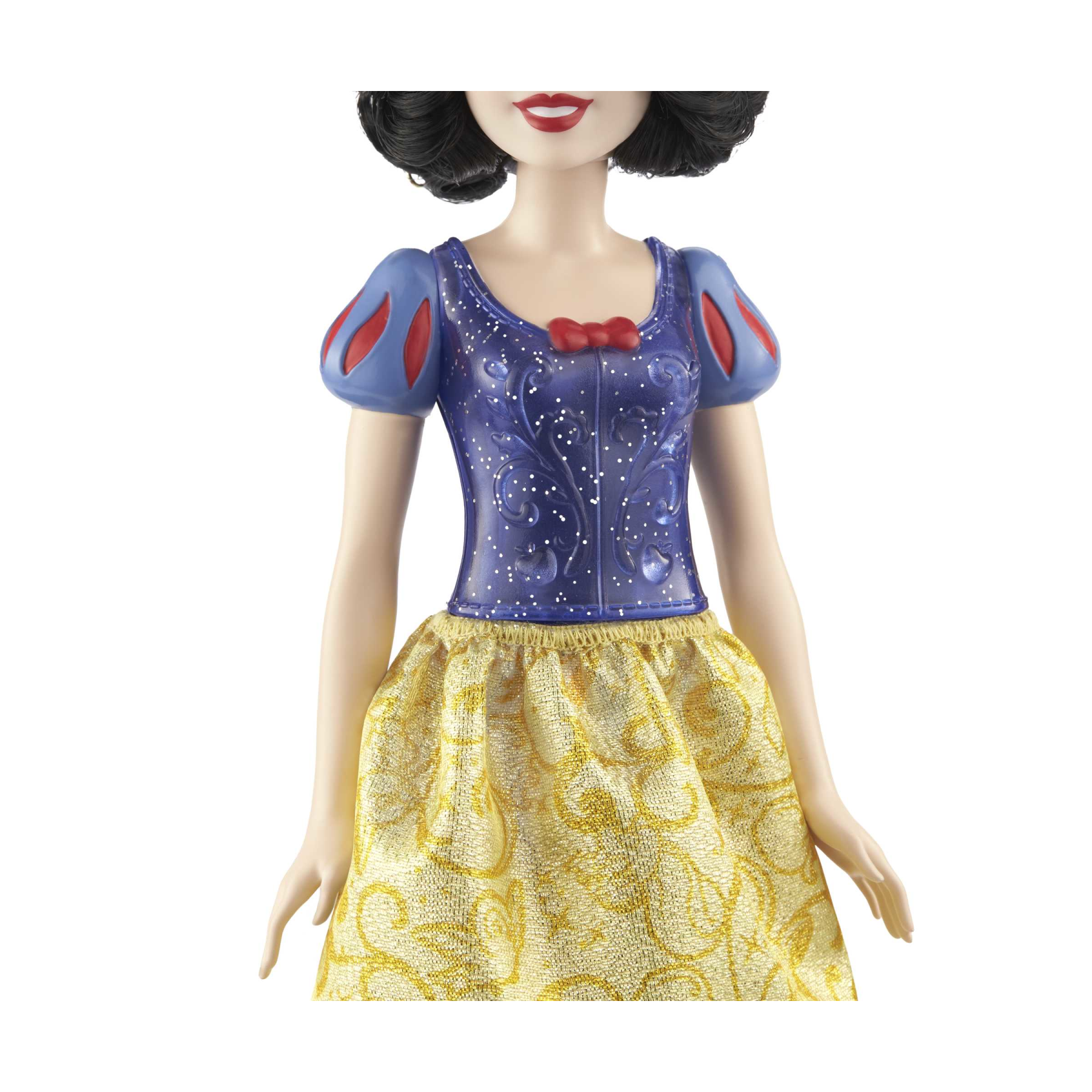 Disney princess - biancaneve bambola snodata, con capi e accessori scintillanti ispirati al film disney, giocattolo per bambini, 3+ anni, hlw08 - DISNEY PRINCESS