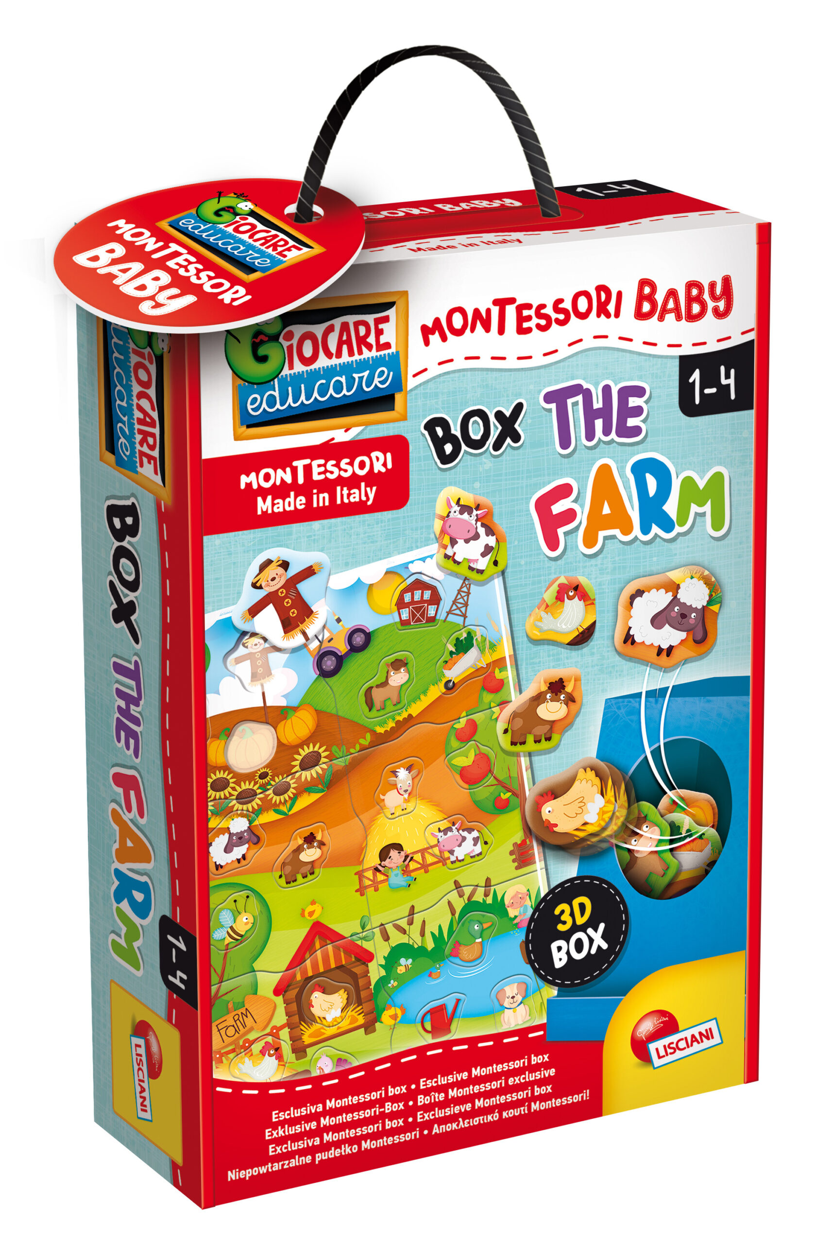 Montessori baby box la fattoria - LISCIANI