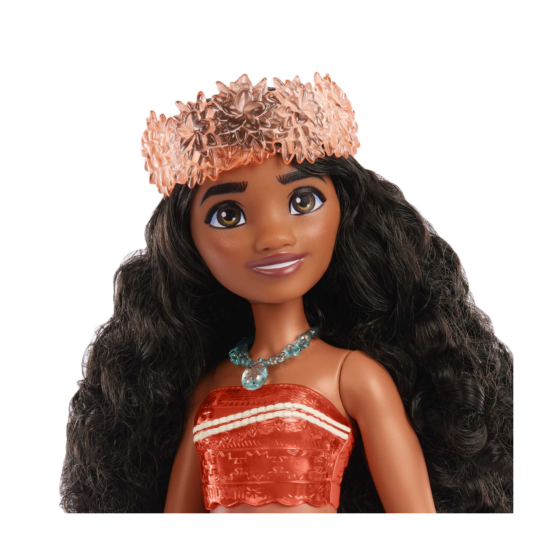 Disney princess - vaiana, bambola snodata con capi e accessori scintillanti ispirati al film disney, giocattolo per bambini, 3+ anni, hpg68 - DISNEY PRINCESS