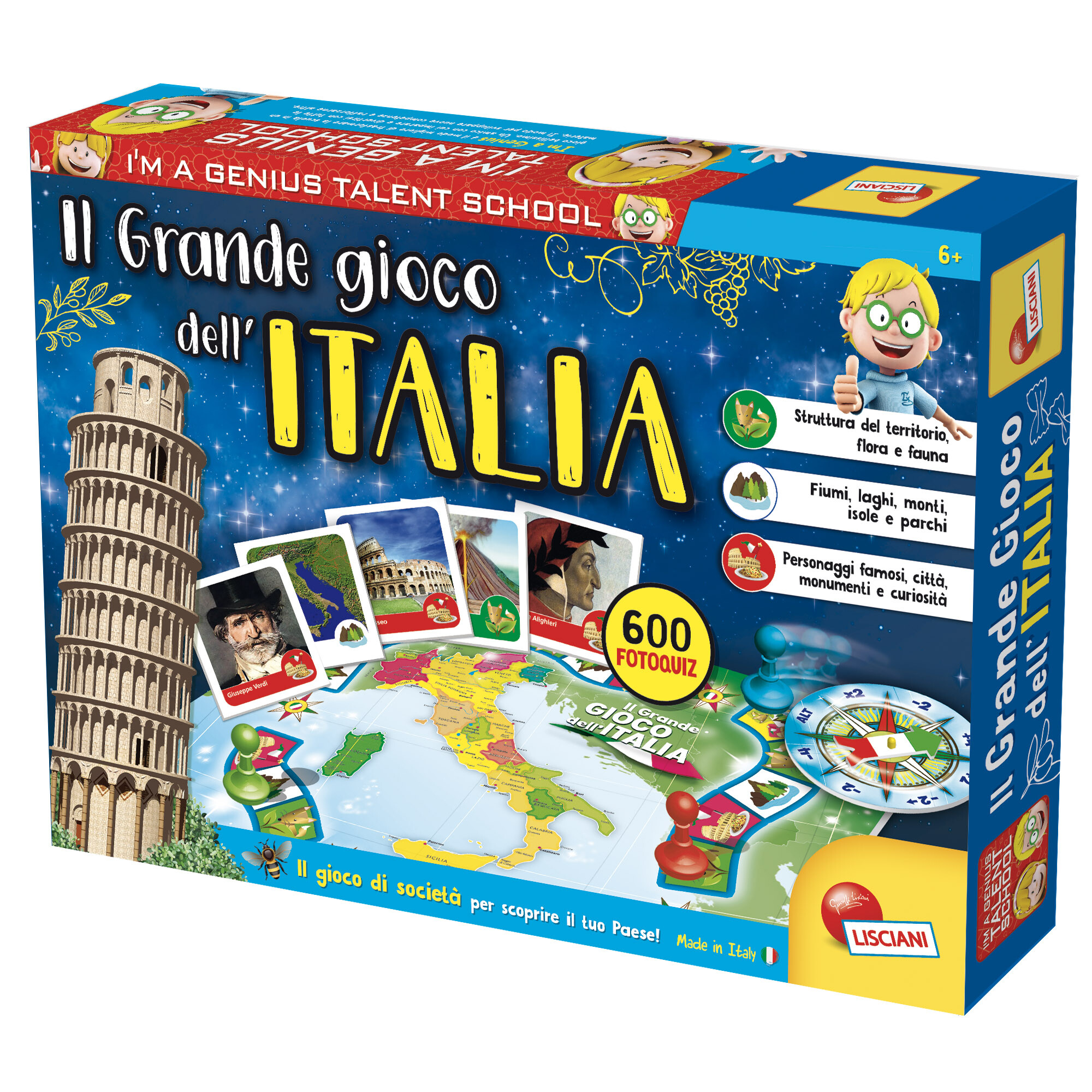 I'm a genius il grande gioco dell'italia - LISCIANI