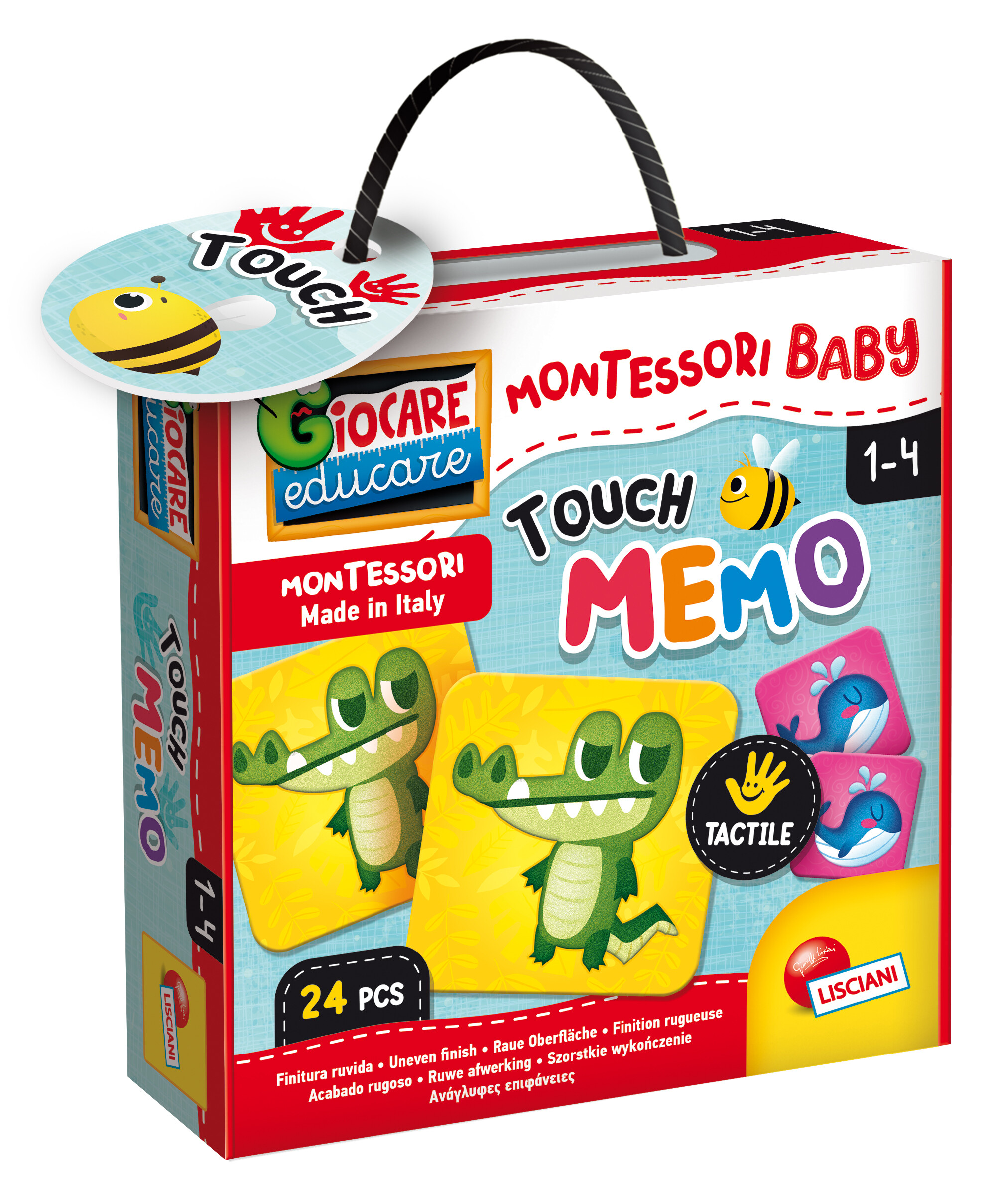 Montessori baby touch memo - LISCIANI