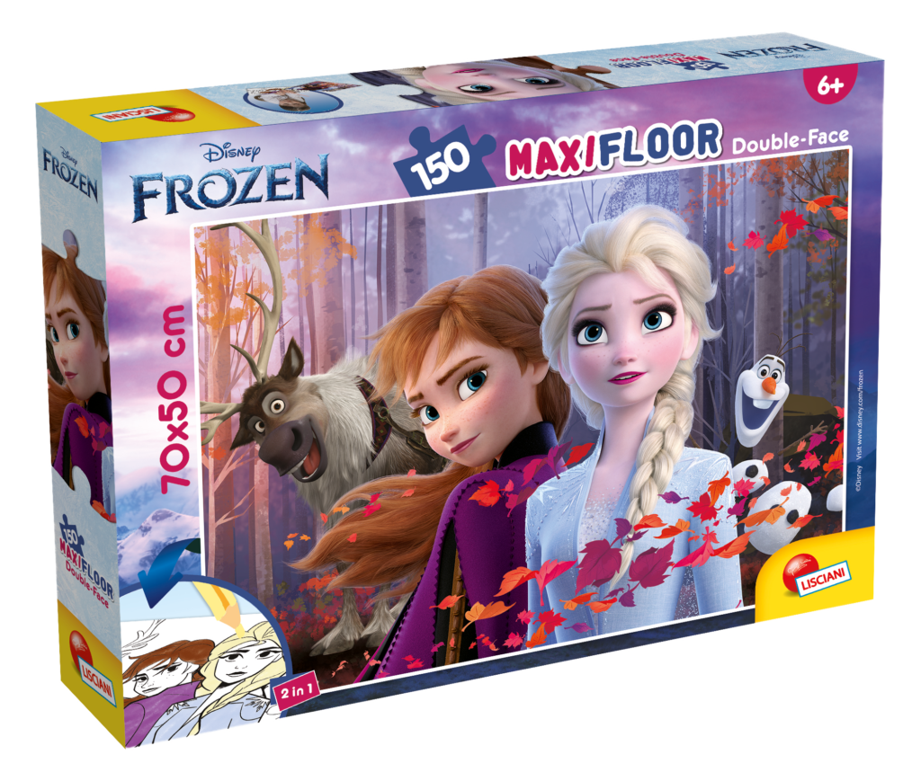 DISNEY PUZZLE DF MAXI FLOOR 150 FROZEN - Toys Center
